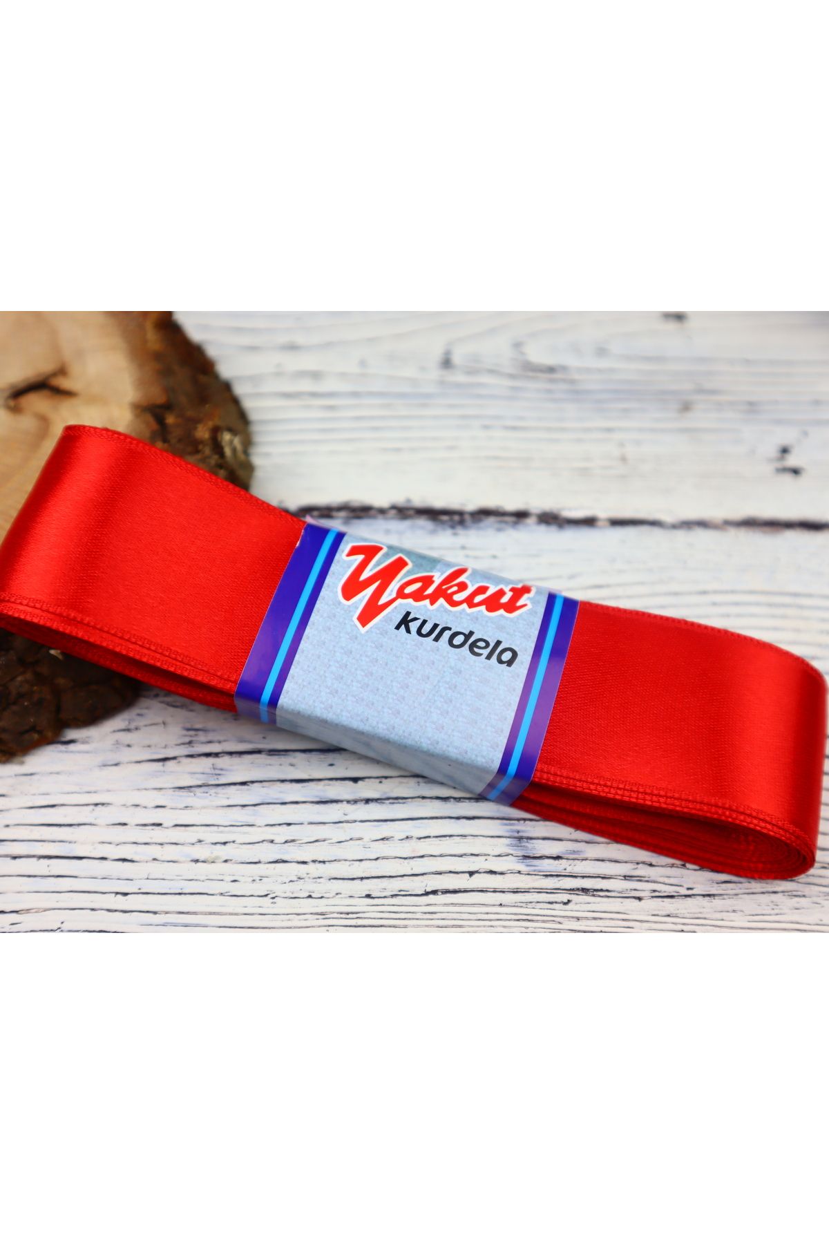 Fiyonks Atölye Saten Kurdele 4 Cm 10 Metre, Bohça Çeyiz Özel Gün Hediye Süsleme Kurdelesi