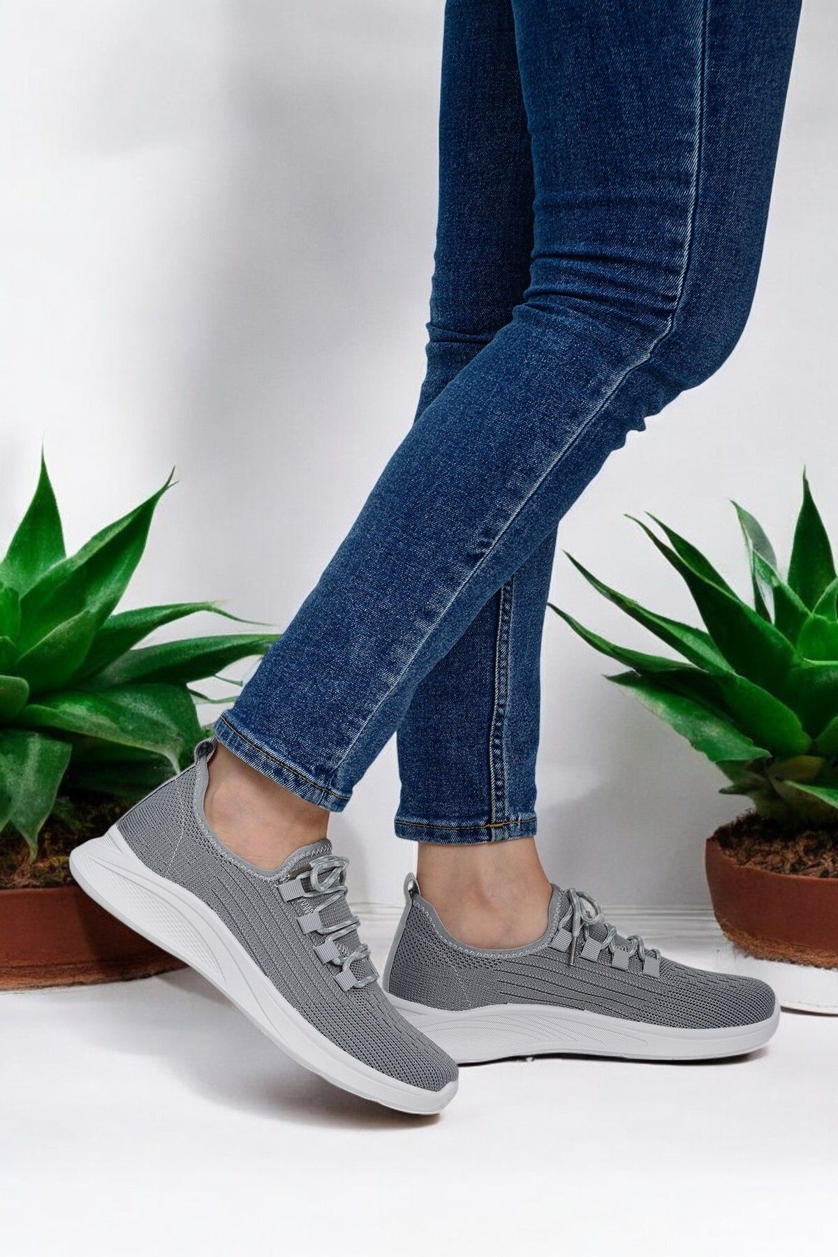 feelup Günlük Rahat Comfort Kaymaz Giyçık Hafif Casual Sneaker Ayakkabı