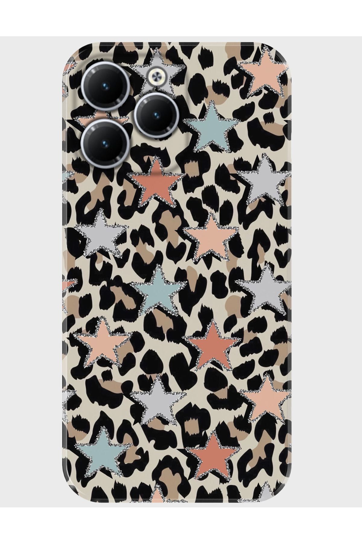 Activist INFINIX Hot 40 Pro Kılıf Desenli Baskılı Kamera Korumalı Silikon - leoparyıldızlar