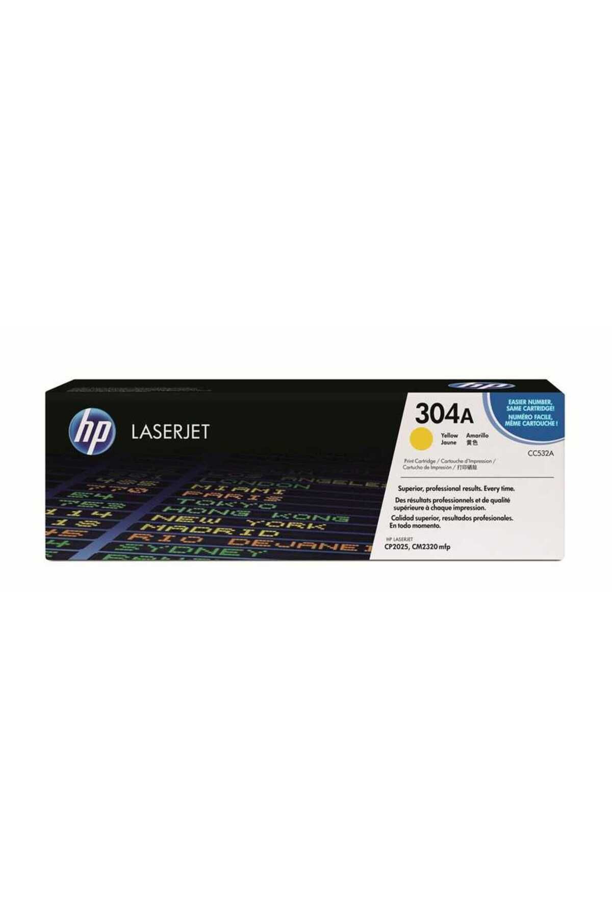 HP 304A - CC532A sarı TONER