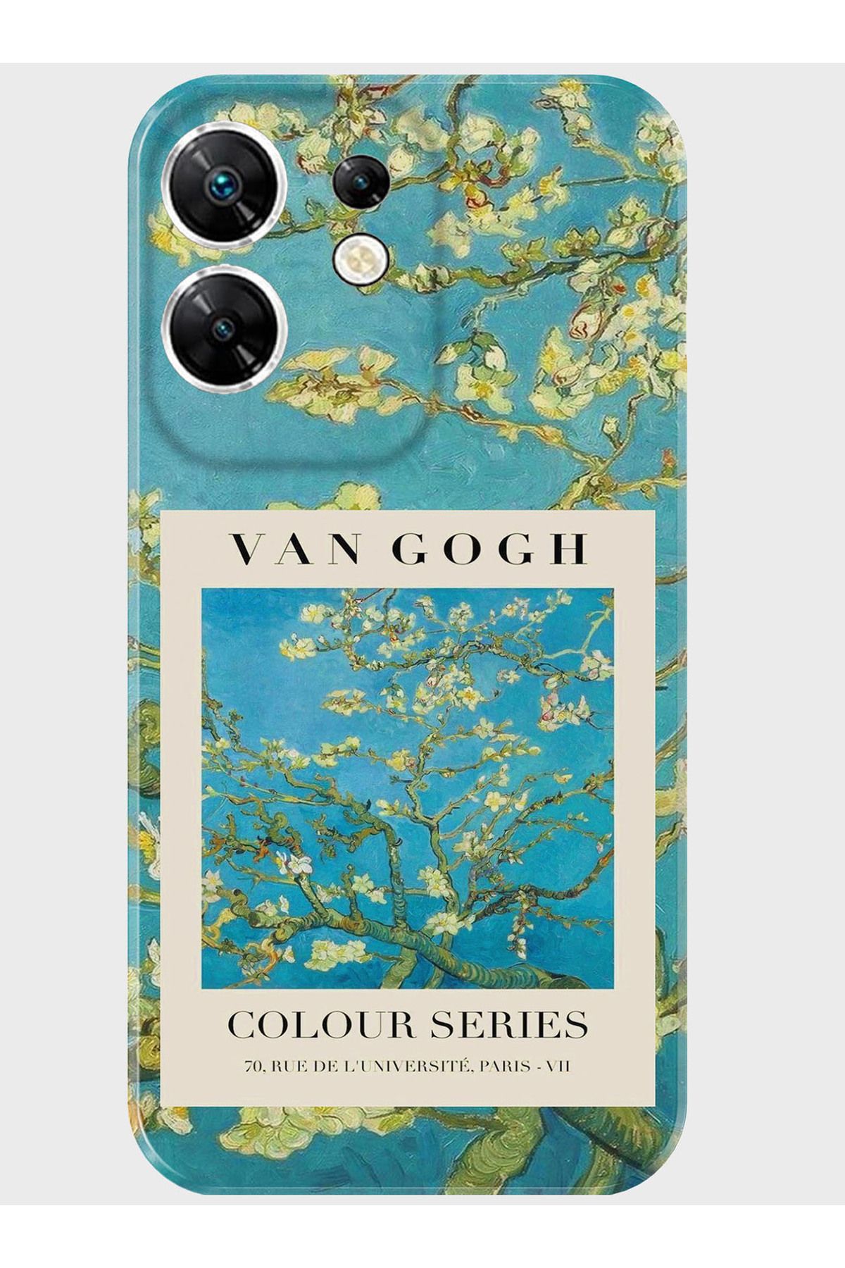 Activist INFINIX Zero 30 4G Kılıf Kamera Korumalı Baskılı Silikon Kapak - vangogkolaj