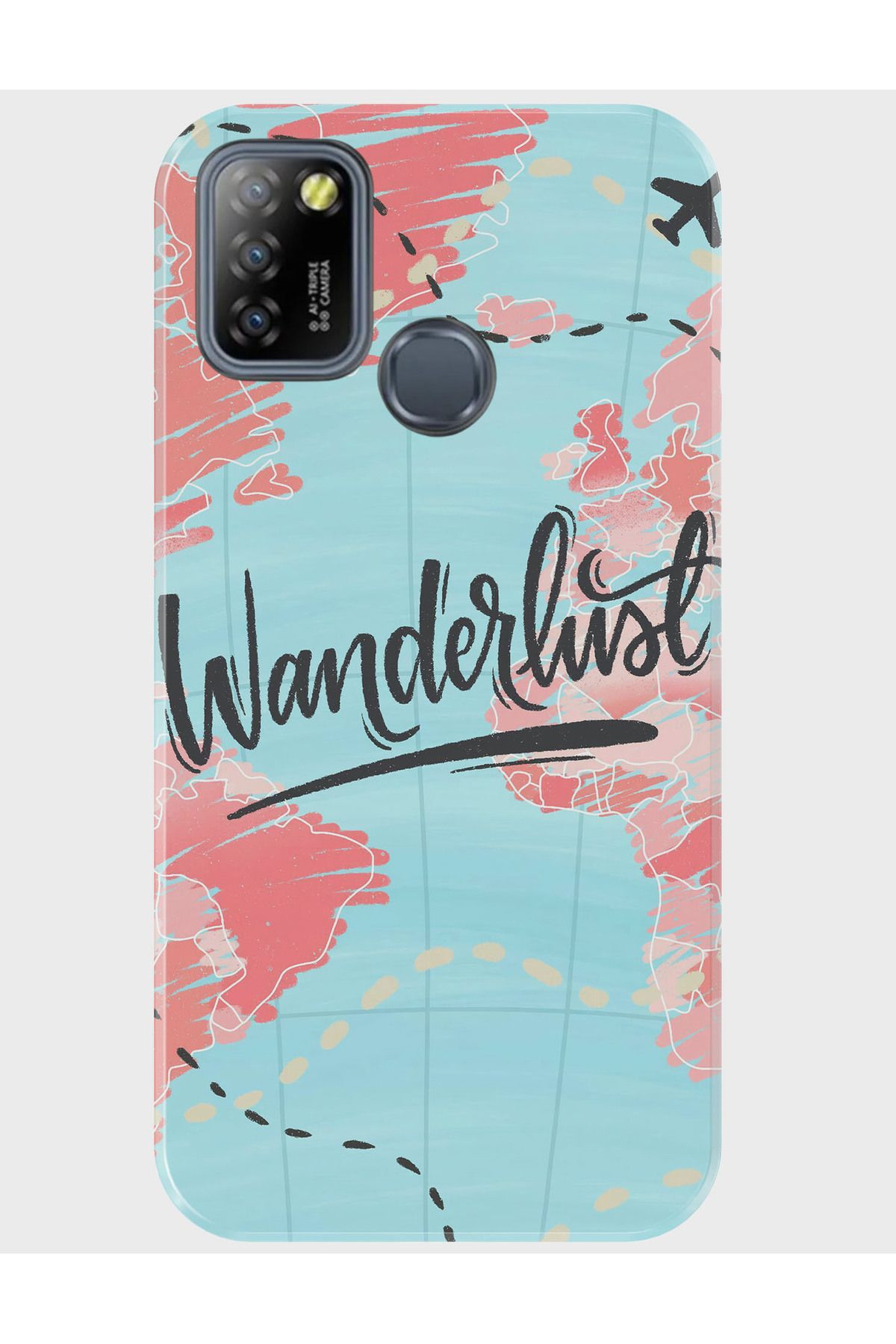 Activist INFINIX Smart 5 Kılıf Desenli Baskılı Silikon - wanderlust