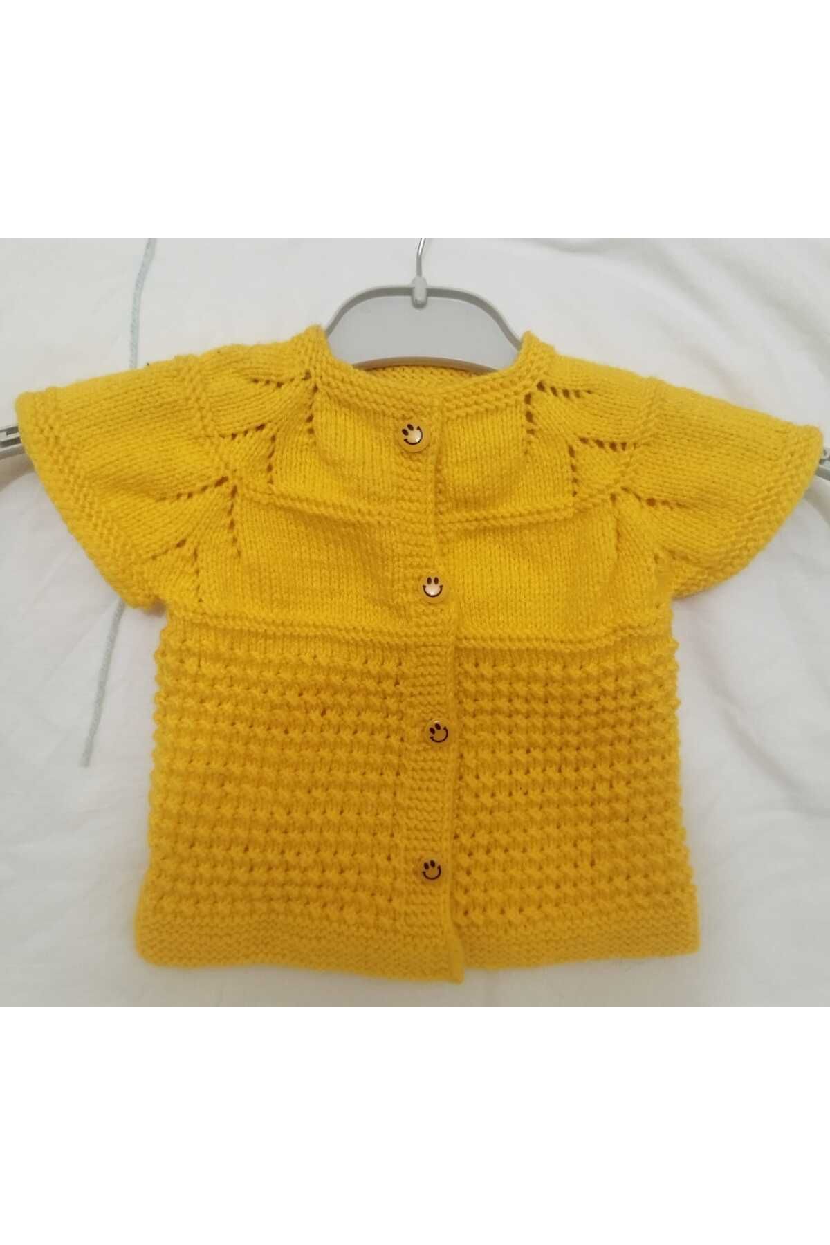 COZY El Örgüsü Bebek Yeleği