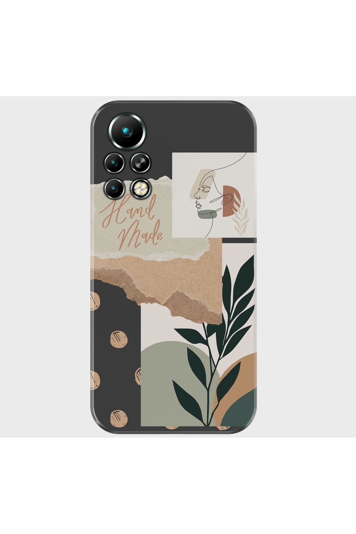 Activist INFINIX Note 11 Pro Kılıf Desenli Baskılı Kamera Korumalı Silikon - thecolor