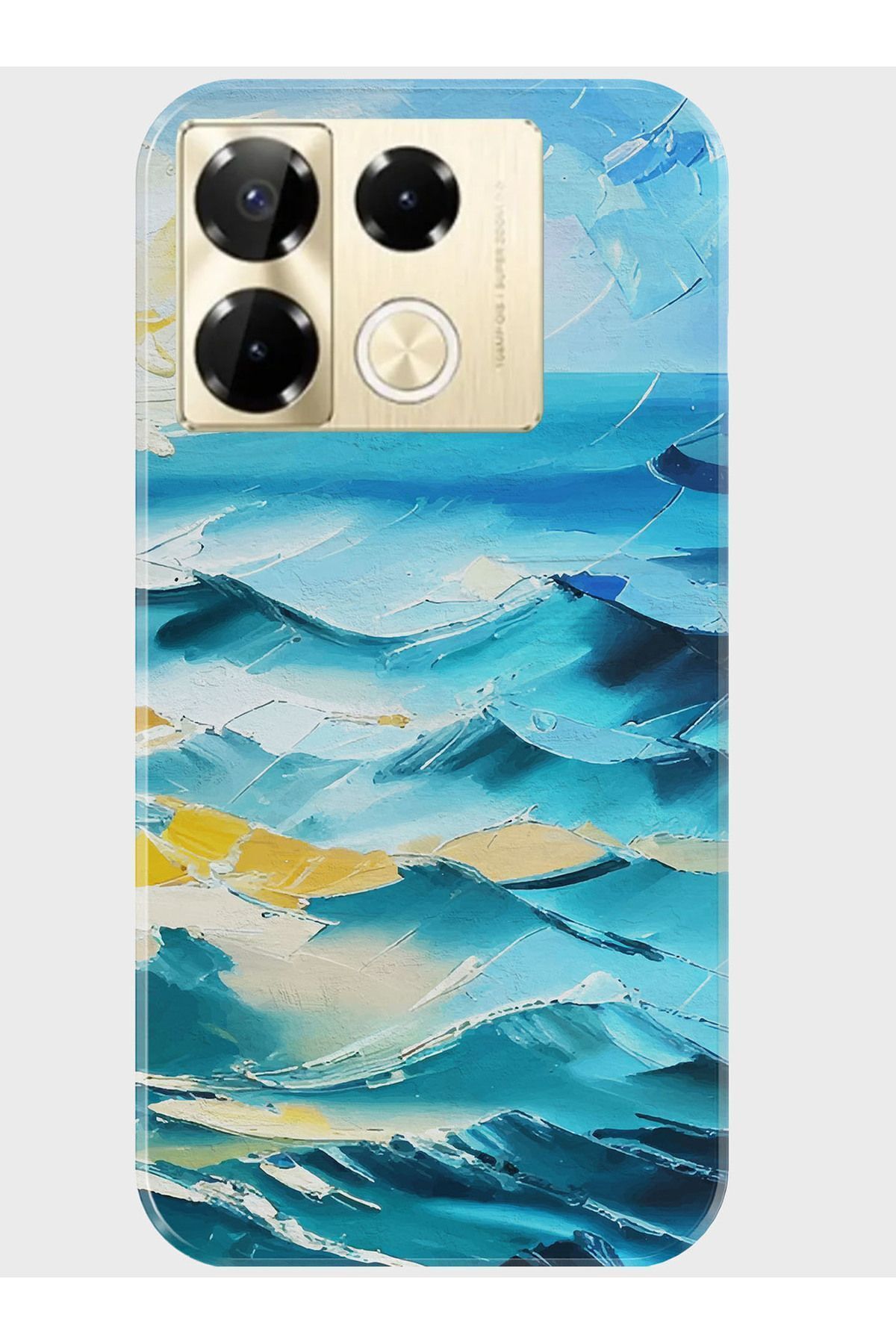 Activist INFINIX Note 40 4G Kılıf Kamera Korumalı Baskılı Silikon Kapak - oilpaintingokyanus