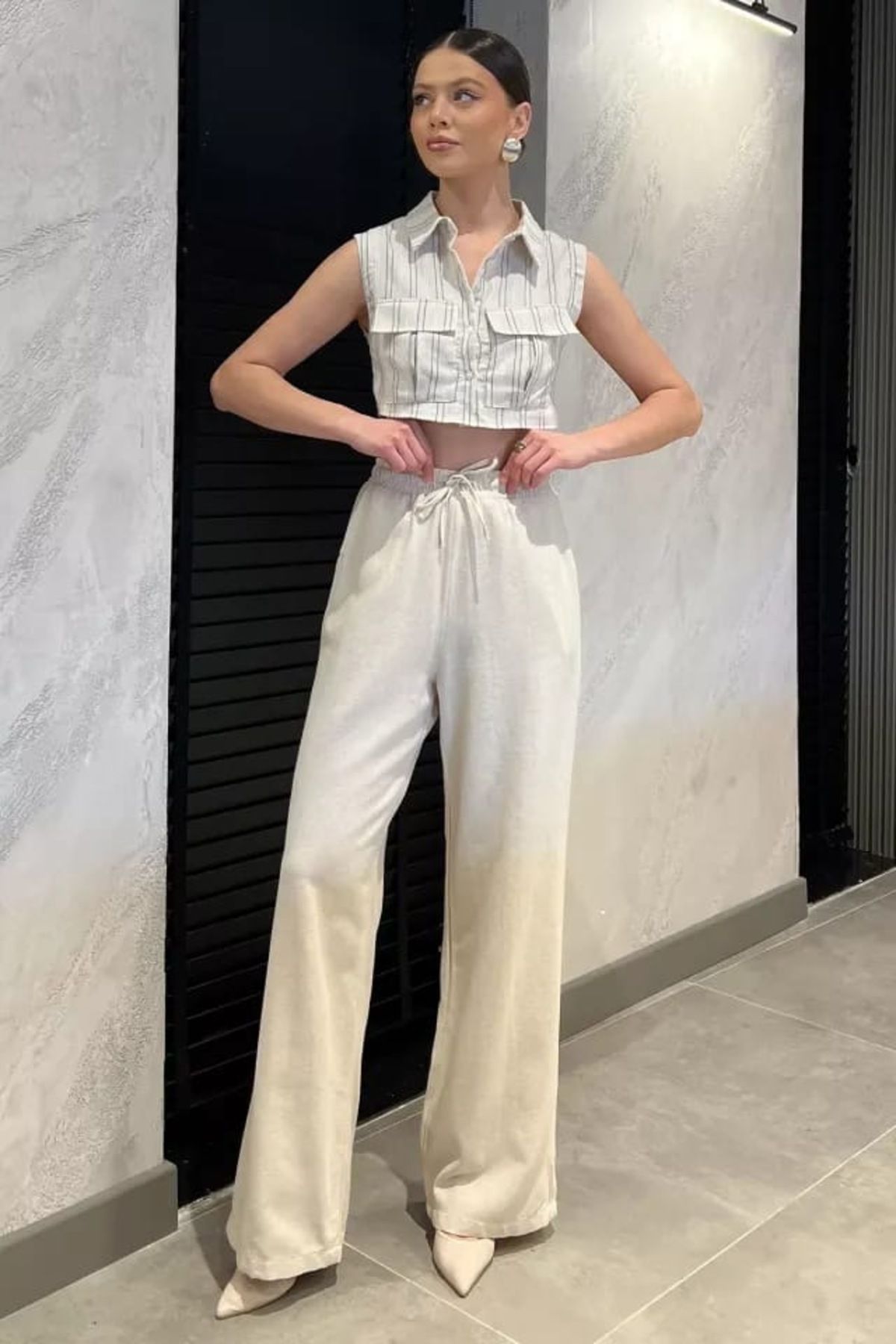 Butik Keten pantolon