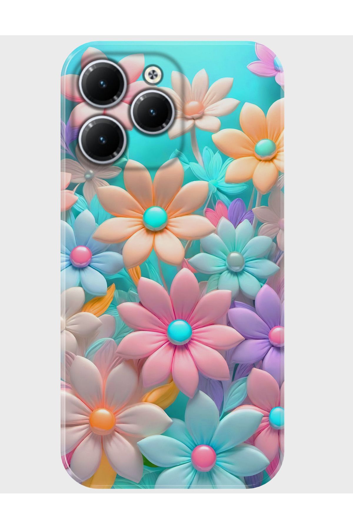 Activist INFINIX Hot 40 Pro Kılıf Desenli Baskılı Kamera Korumalı Silikon - 3dkalp