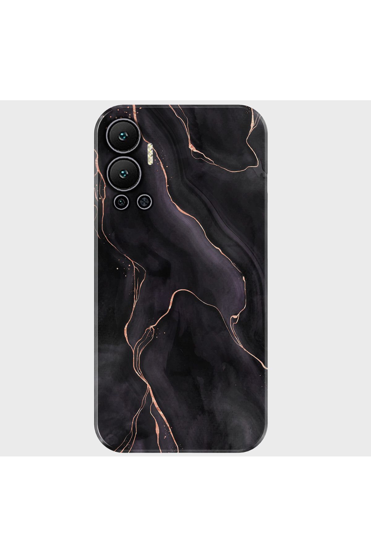 Activist INFINIX Hot 12 Kılıf Desenli Baskılı Kamera Korumalı Silikon - yaldızlımarble