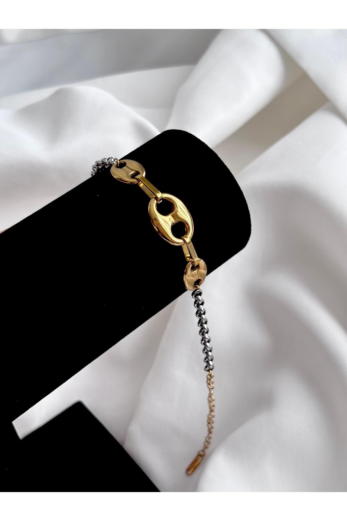 Bellamy Jewelry Silver Zincirli Dualis Bileklik