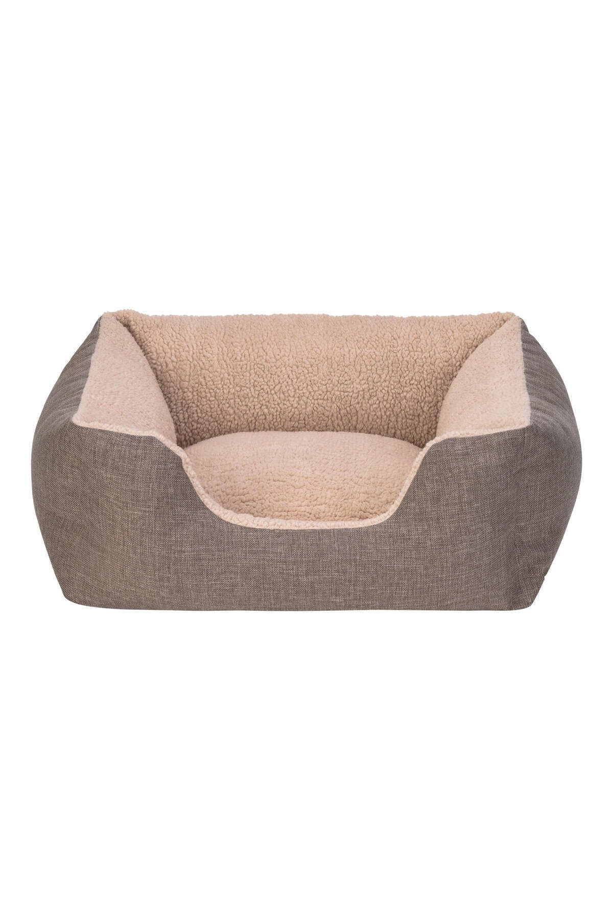 Pet Comfort Echo Varro Kahve-Bej Kedi ve Köpek Yatağı S 50x60cm DRSTR