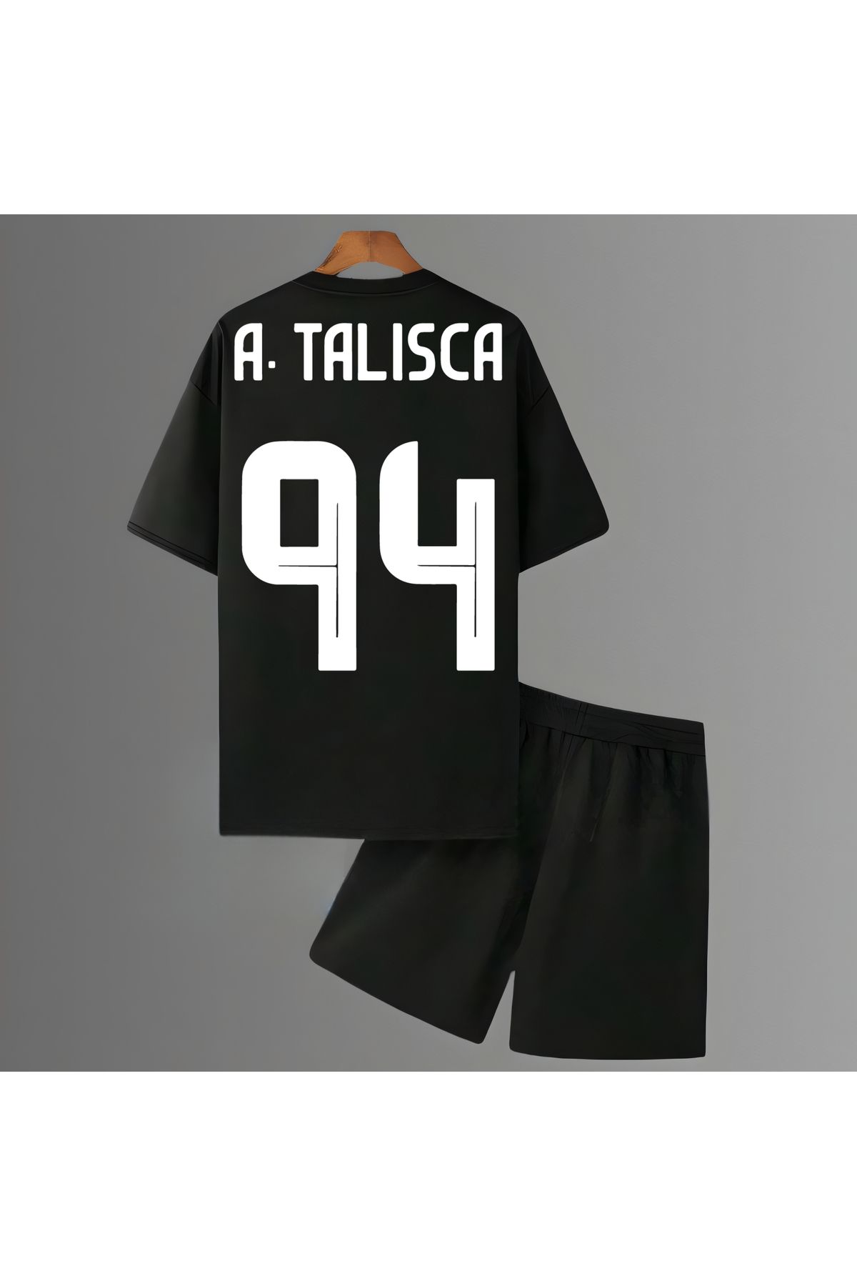 Biy Store Talisca futbol sırt forma baskılı unisex kısa kollu tişört regular fit t-shirt şort takımı