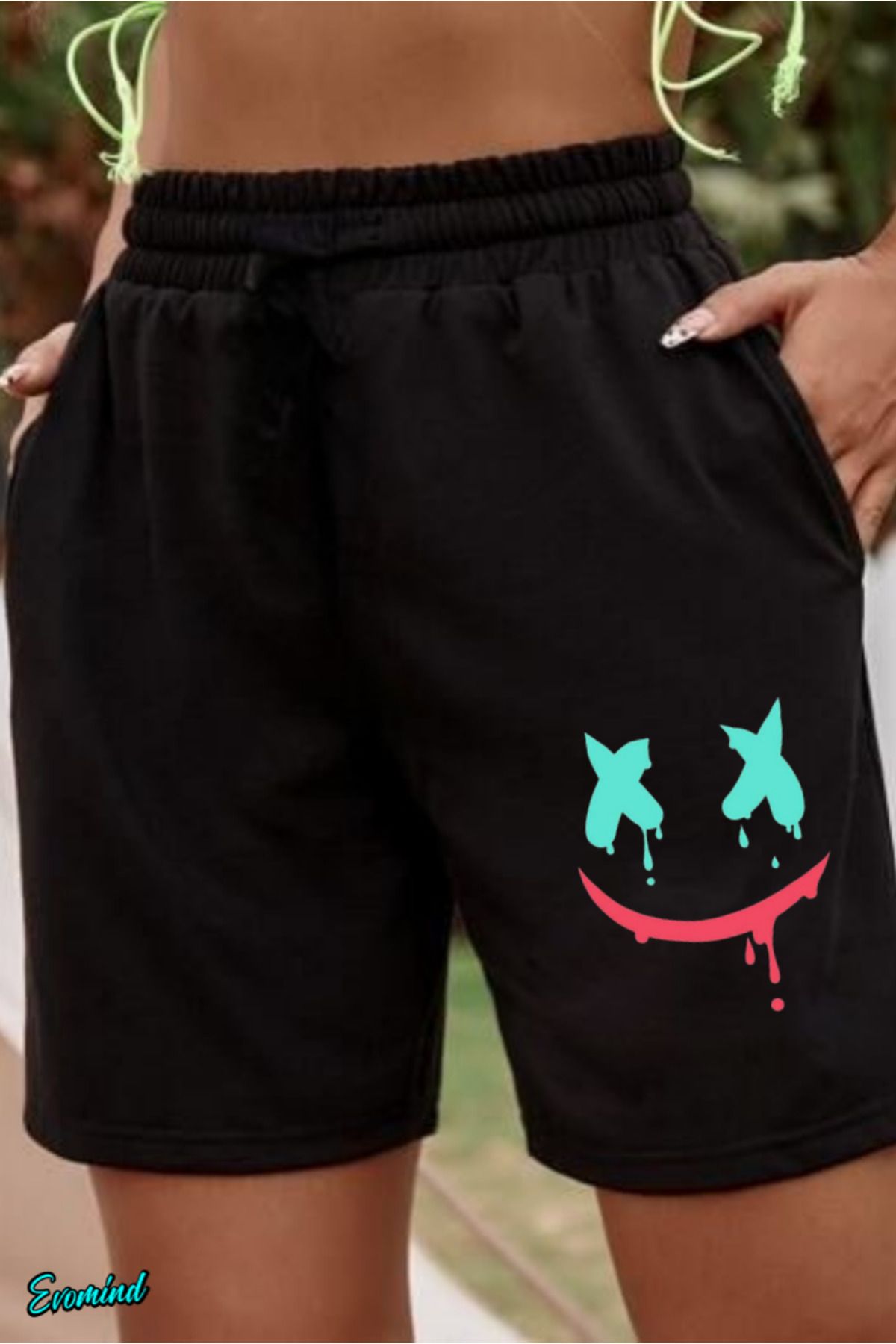 Evomind Baskılı Unisex Şort