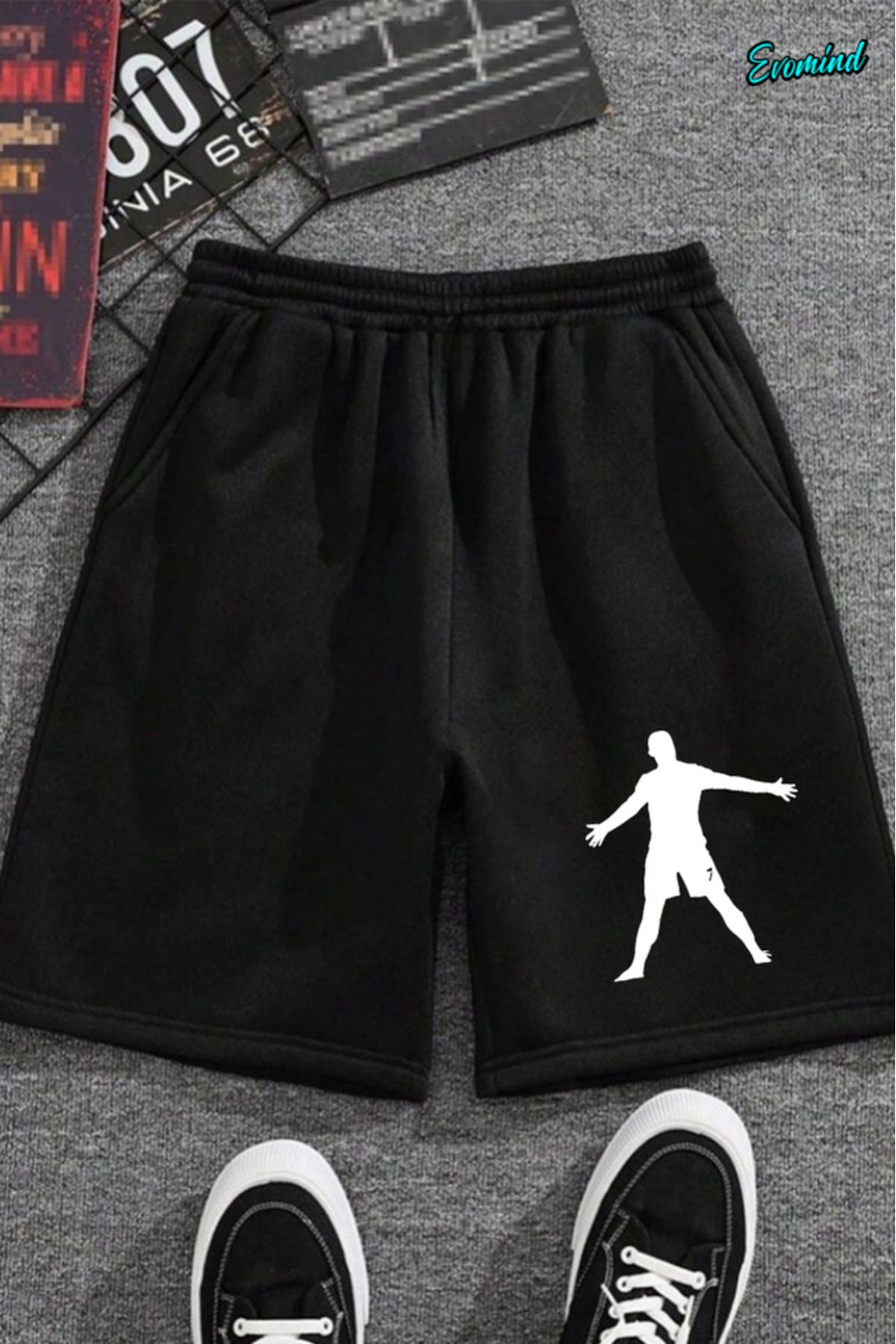Evomind Baskılı Unisex Şort
