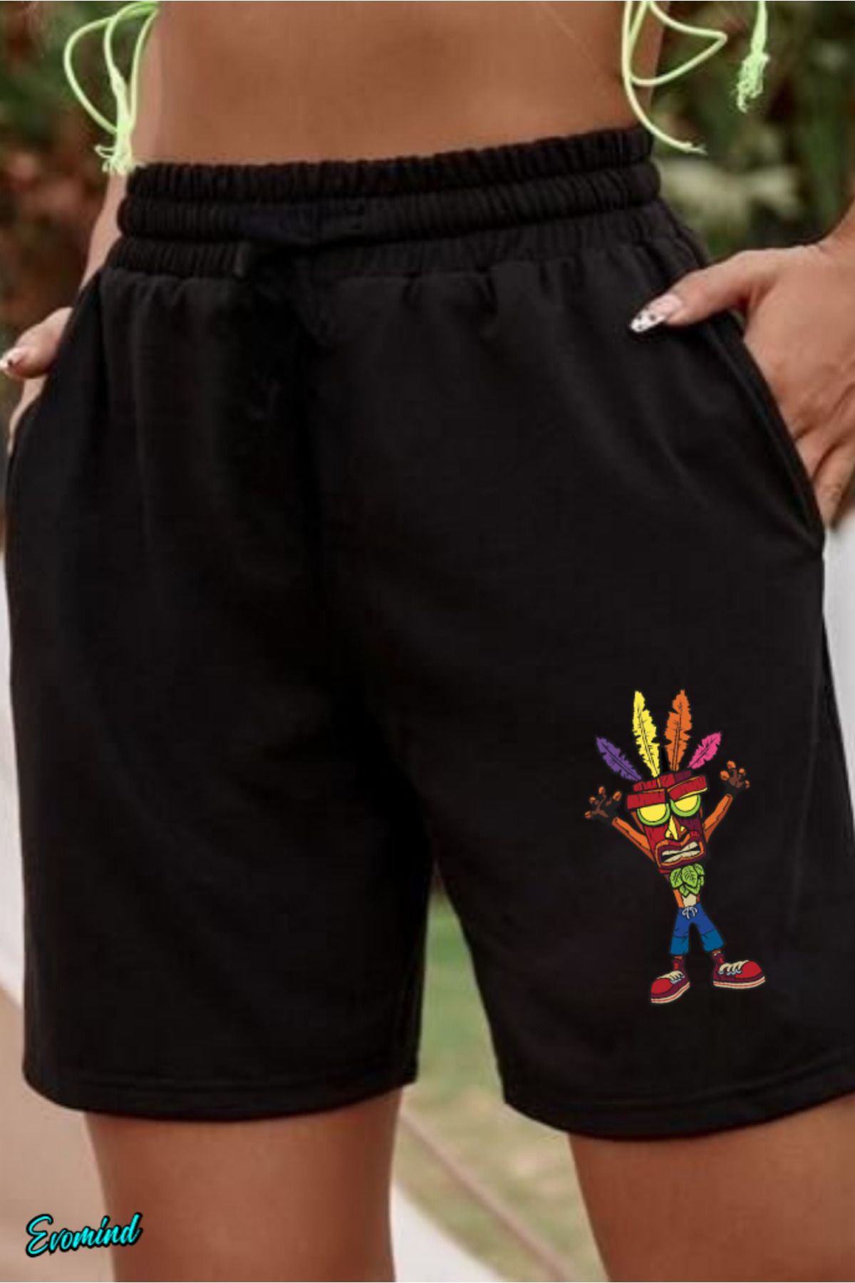 Evomind Baskılı Unisex Şort