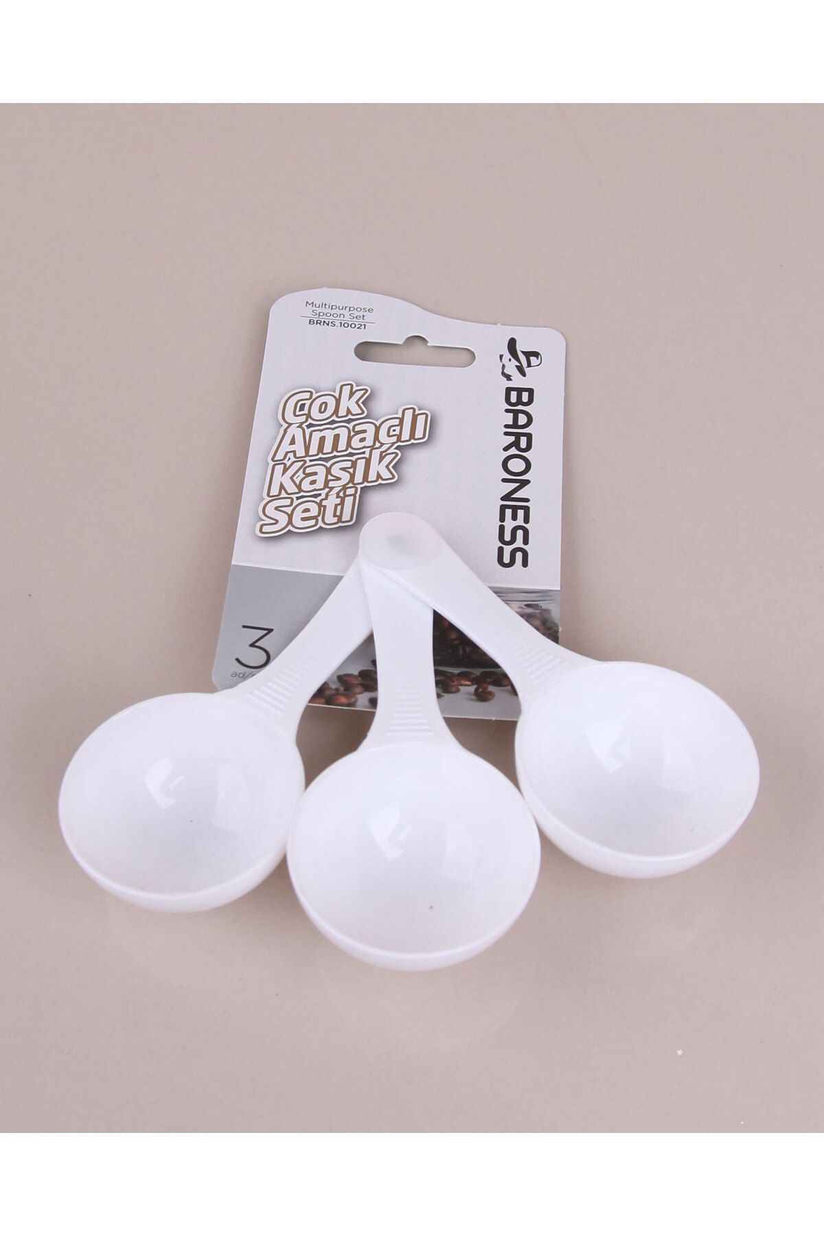 Starlight Home-Set of 3 Measuring Spoons for Detergent Coffee Spice 1