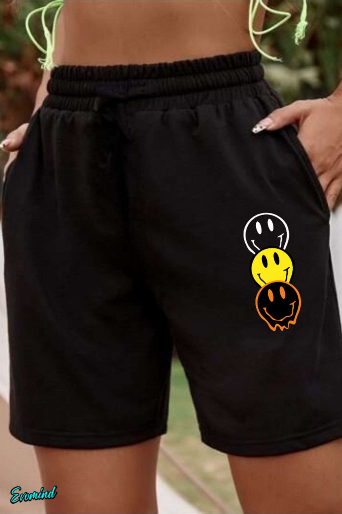 Evomind Baskılı Unisex Şort