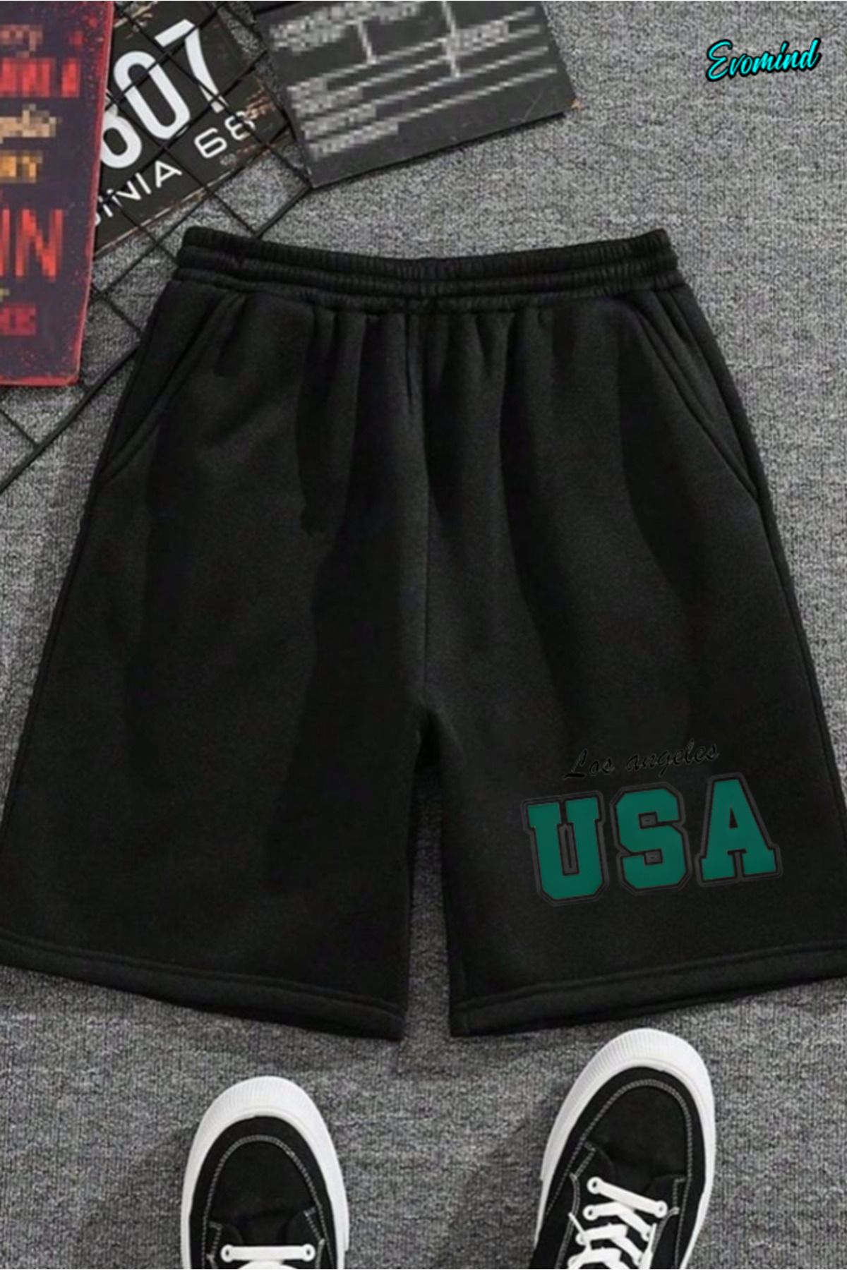 Evomind Baskılı Unisex Şort