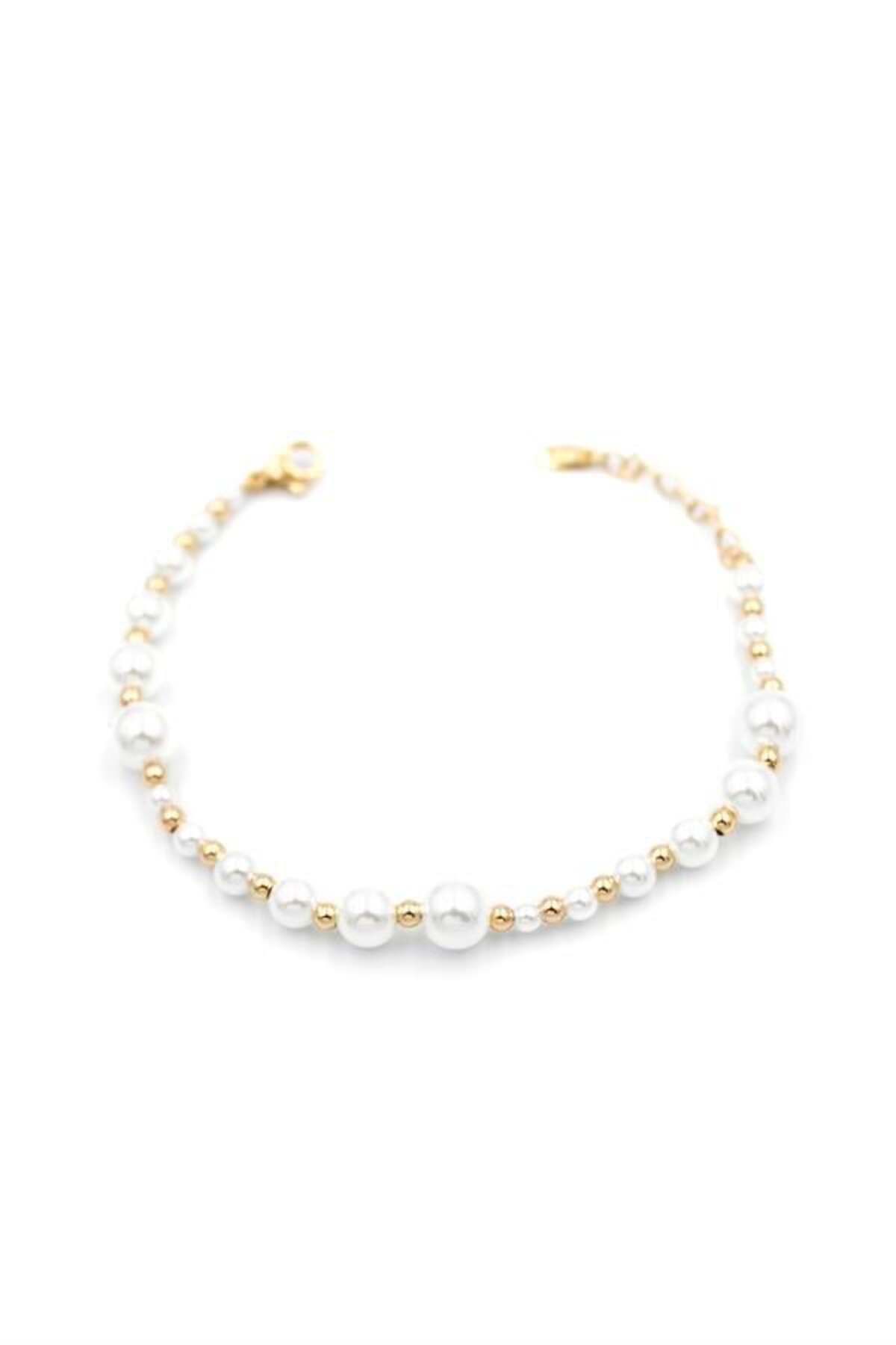 Pink Stil Xuping Vip Bileklik - 14K Altın