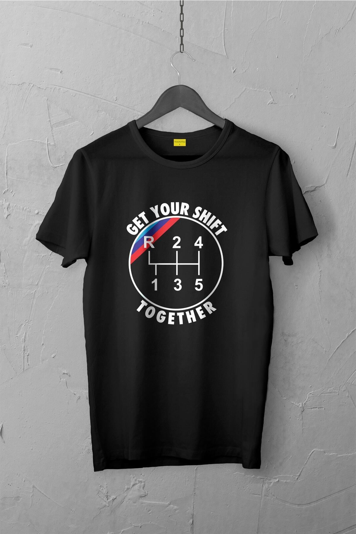 Pisa Art Bmw Amblem Tasarımlı Tshirt , Unisex Premium, Çatlama Solma Yapmaz / Otomobil