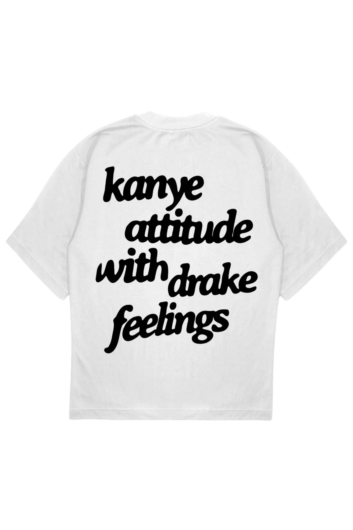 SVART WEAR DRAKE FEELINGS T-Shirt OVERSIZE kanye attitude with drake feelings