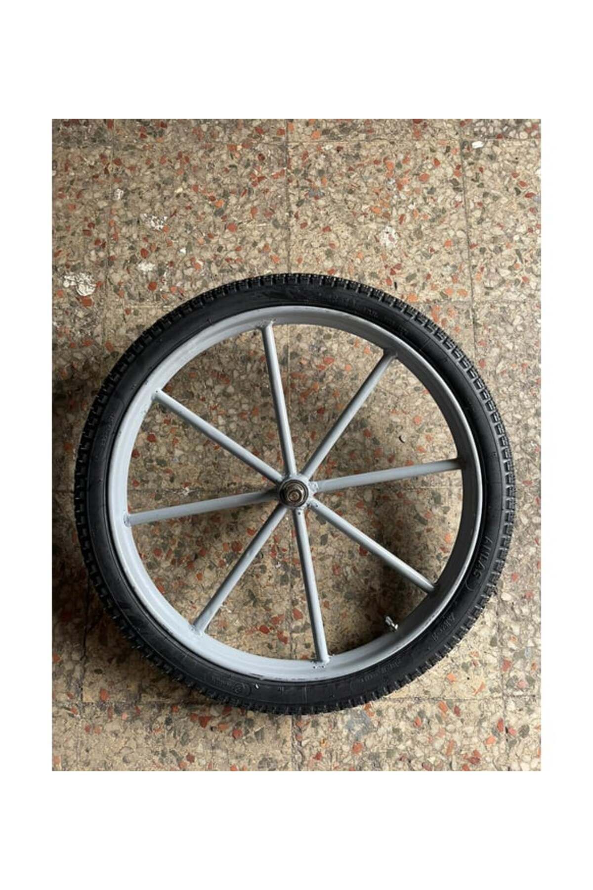 Kuzgun Ticaret Seyyar Tezgah / Araba Tekerleği 50 cm - Borulu Jant (Jant Boyu:40 cm)