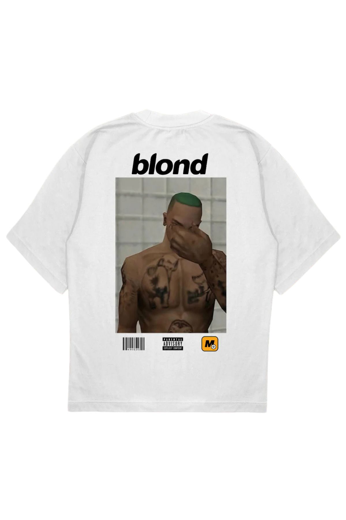 SVART WEAR BLOND CJ T-Shirt Baskılı Oversize Unisex Tişört