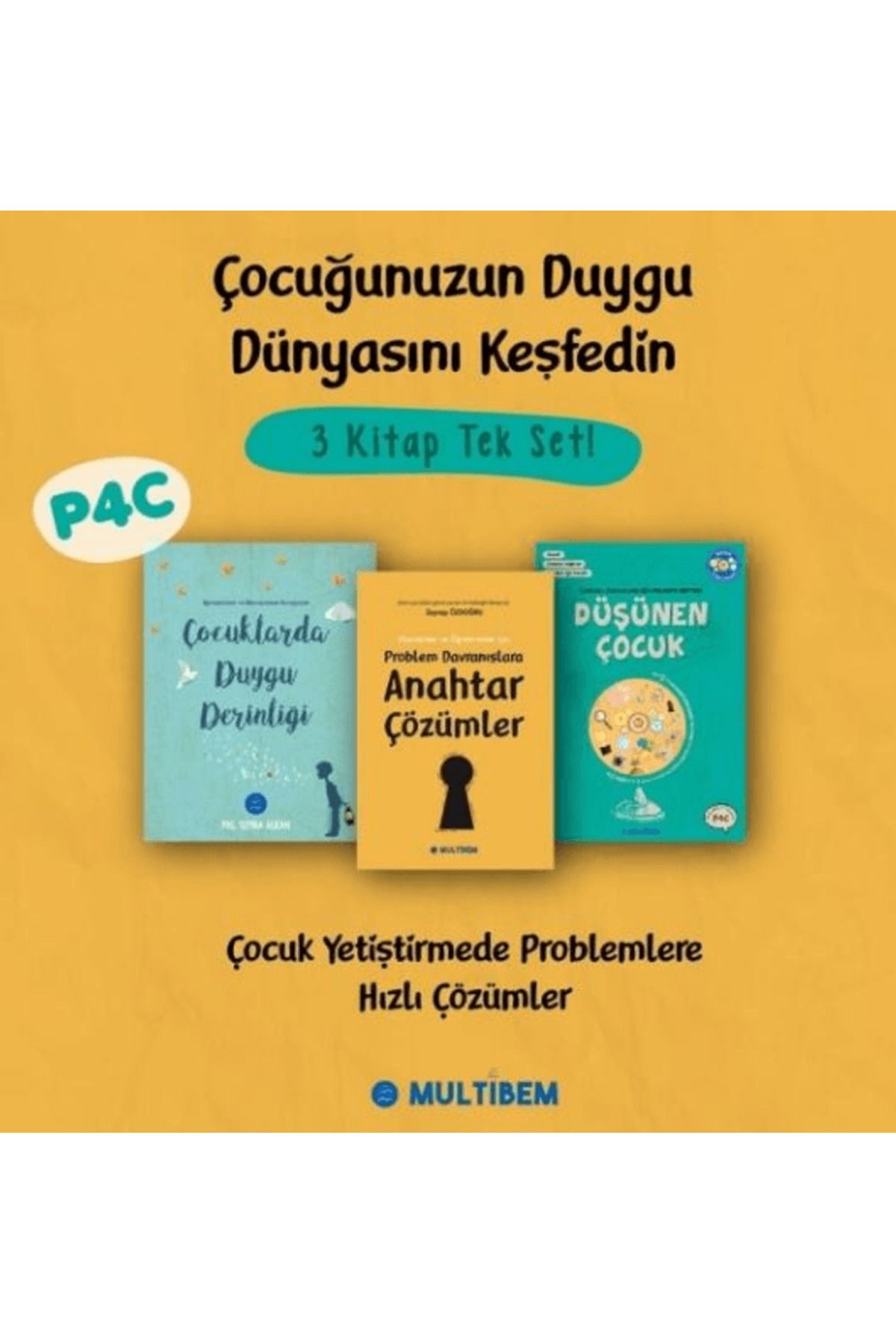 Multibem Yayınları Bilinçli Ebeveyn Olma Setti- Çocuğumu Keşfediyorum (3 Kitap) / Multibem Yayınları / 9780000043269