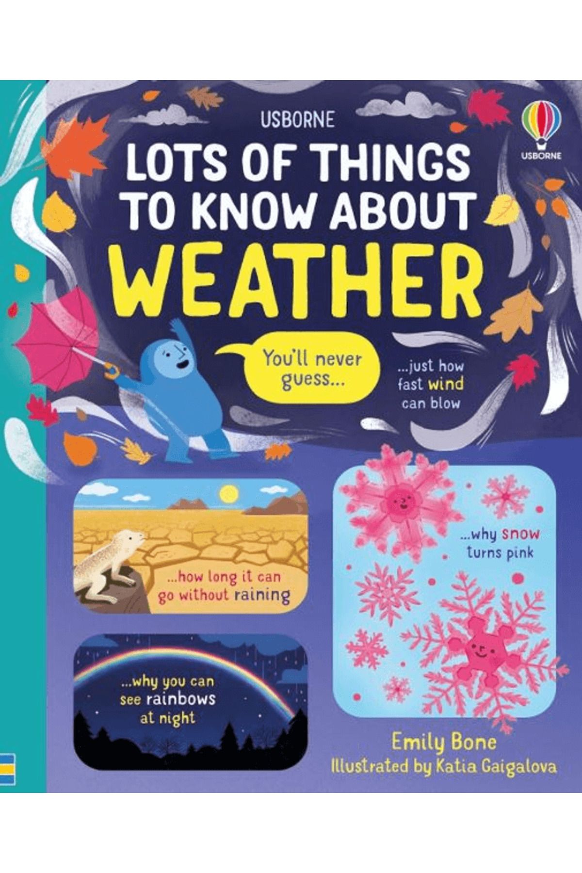 Usborne Lots of Things to Know About Weather / Emily Bone / Usborne / 9781803701349