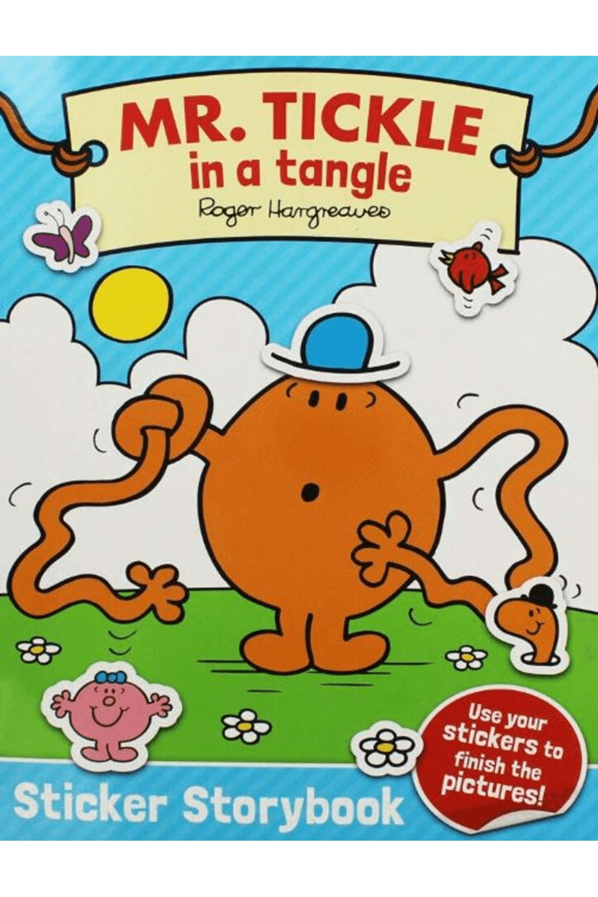 EGMONT Mr. Tickle In a Tangle Sticker Storybook / Roger Hargreaves / Egmont / 9780603573989