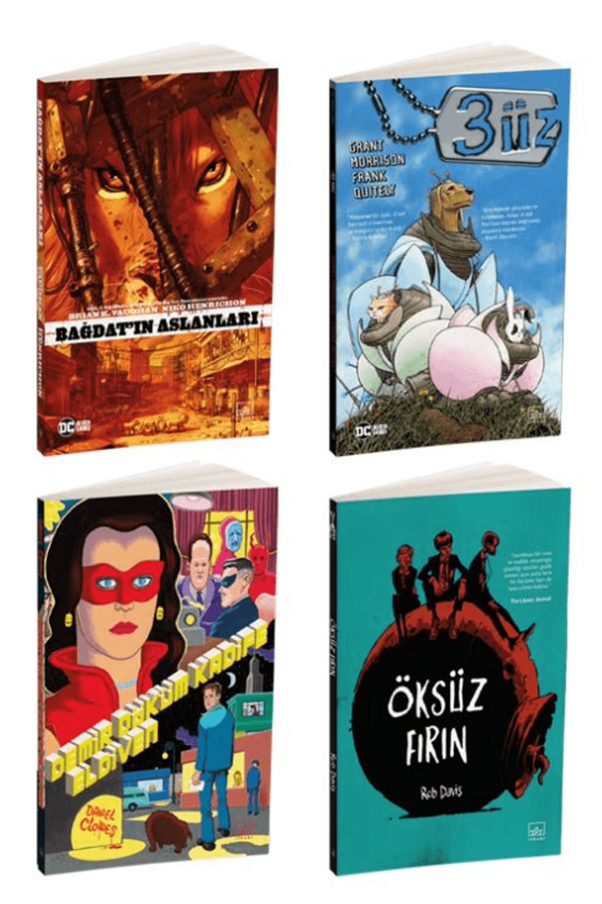 İthaki Yayınları Yılbaşı Çizgi Roman Seti / Brian K. Vaughan / İthaki Yayınları / 9786052652695