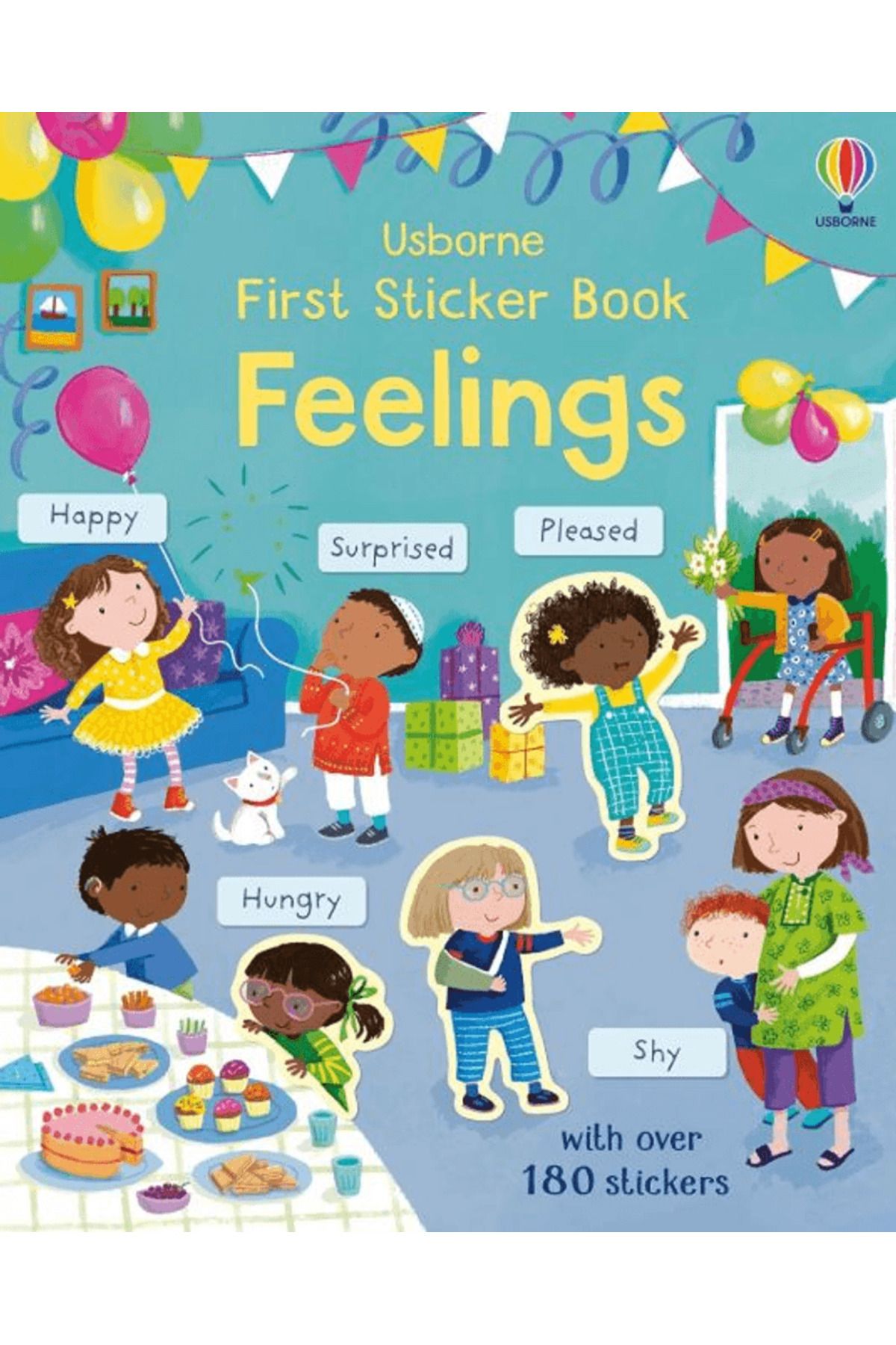 Usborne First Sticker Book Feelings / Holly Bathie / Usborne / 9781803702742