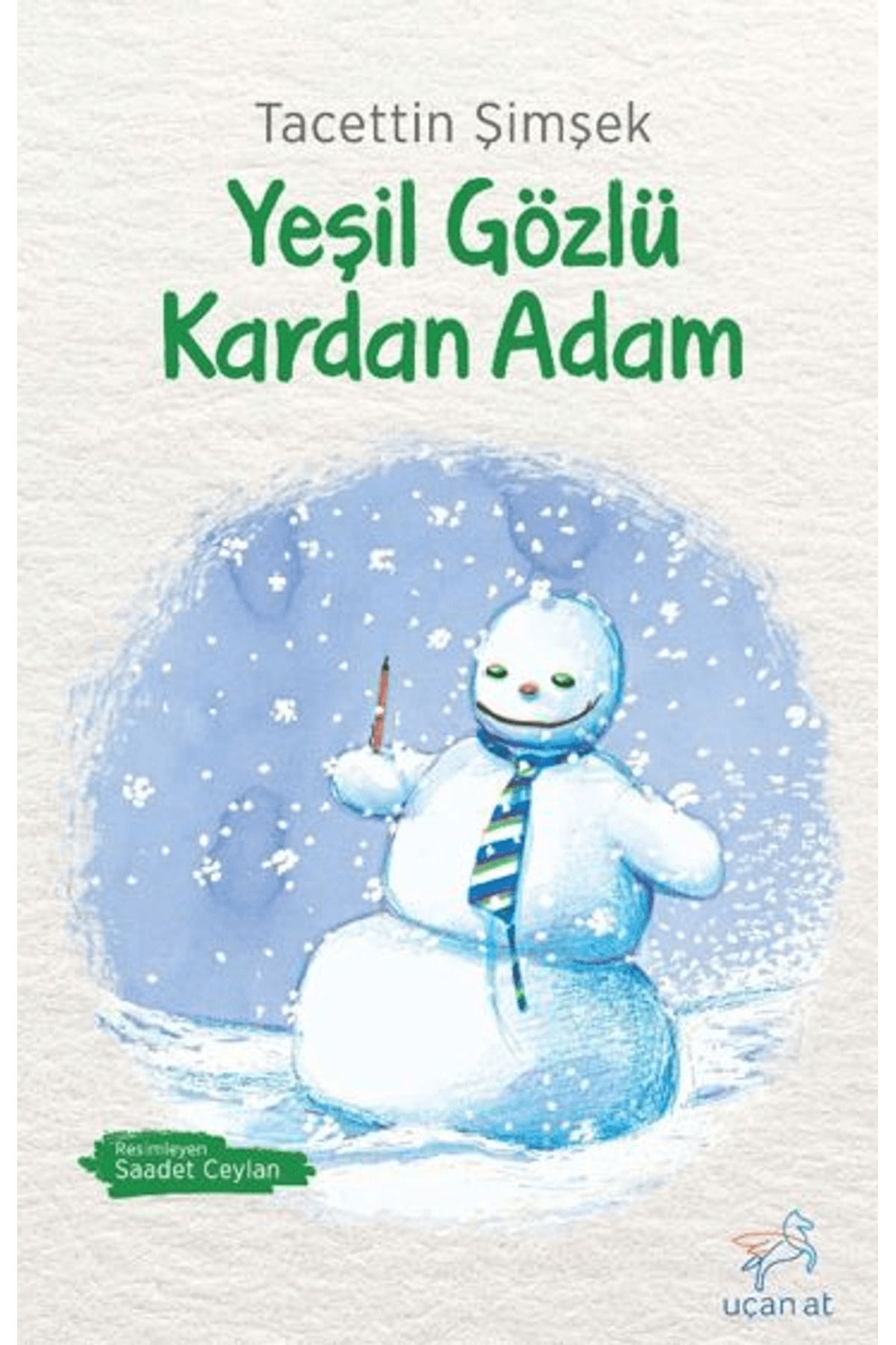 Uçan At Yayınları Yeşil Gözlü Kardan Adam / Tacettin Şimşek / Uçan At Yayınları / 9786257556545