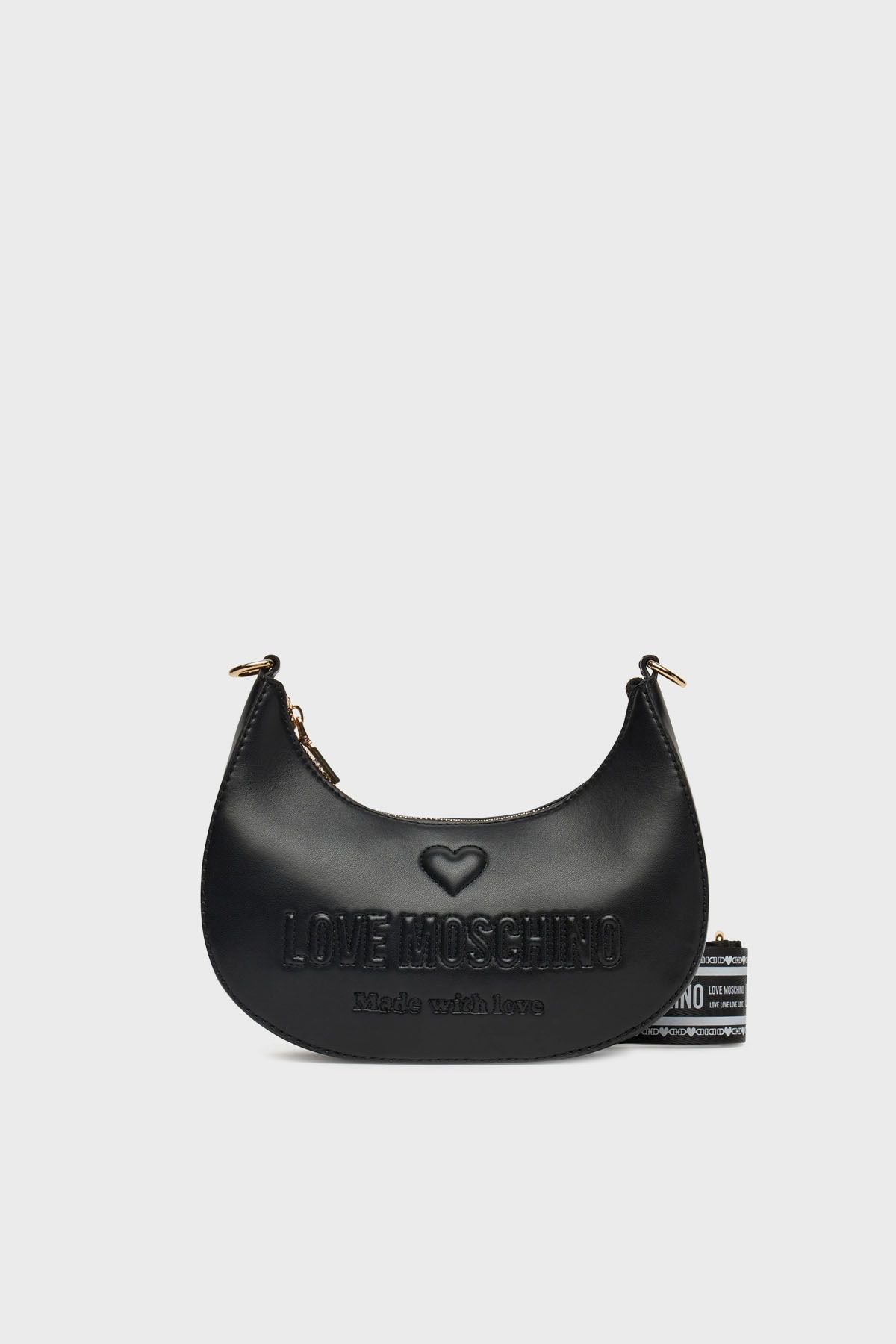 Love Moschino Kabartmalı Logolu Çıkarılabilir Askılı Çanta ÇANTA JC4219PP0MKF0000