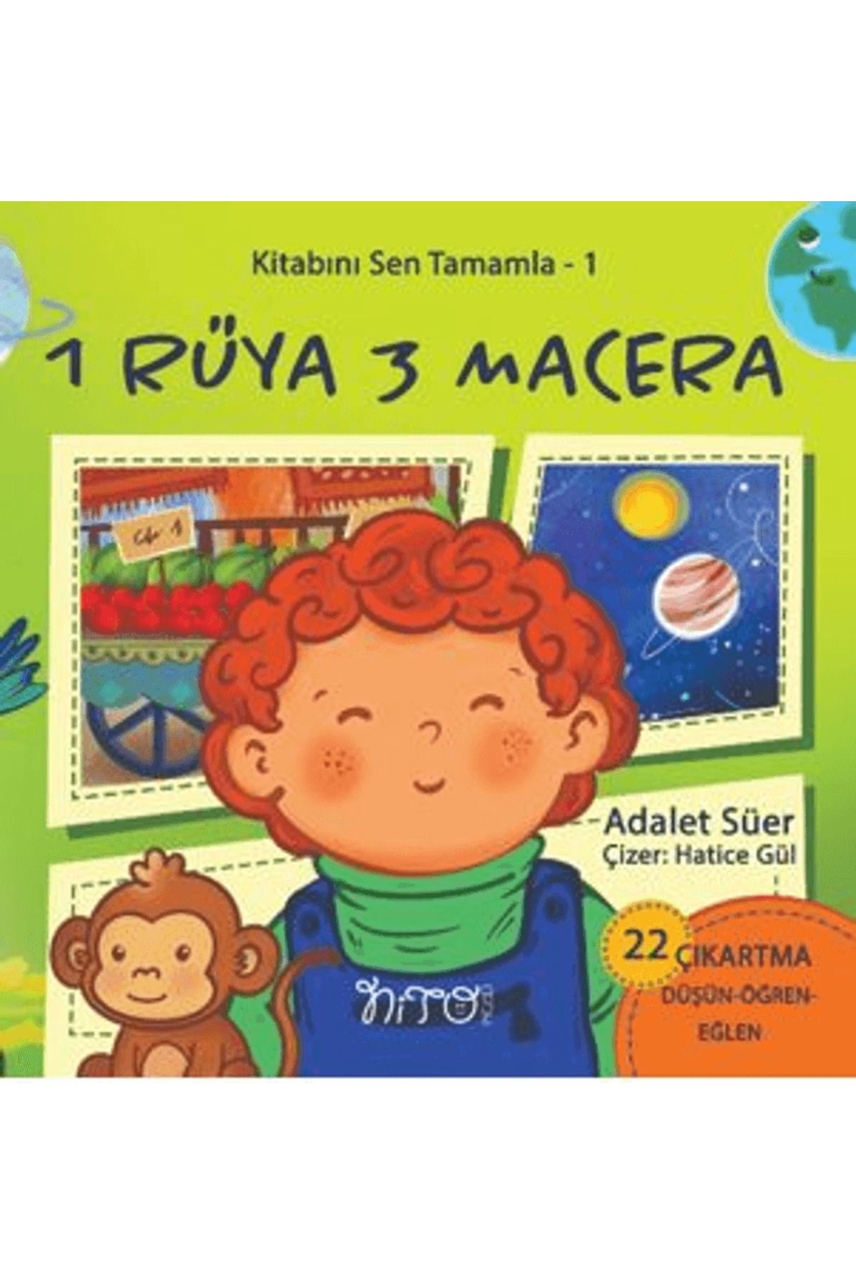 Nito Kitap 1 Rüya 3 Macera / Adalet Süer / Nito Kitap / 9786259699219