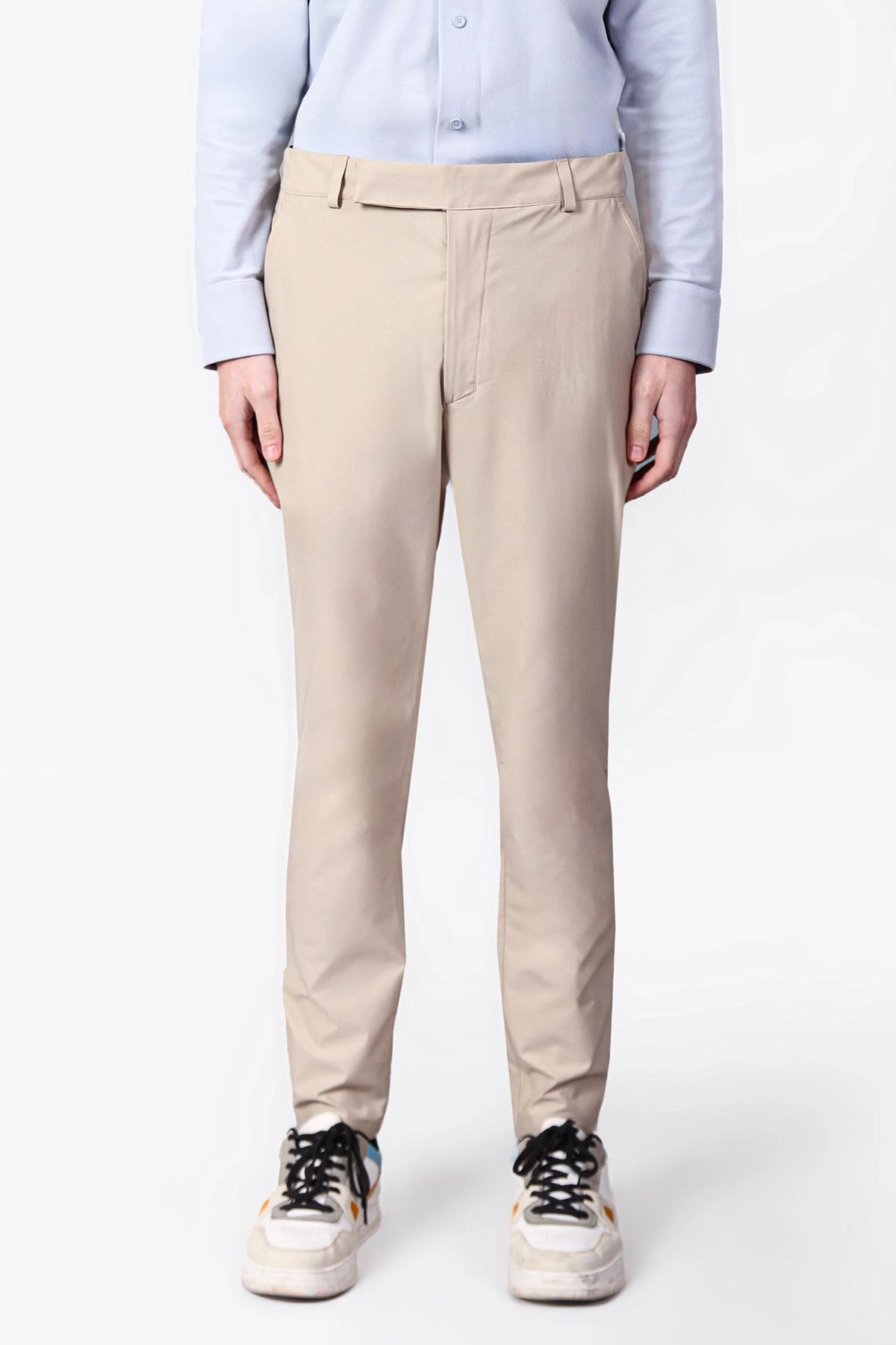 Isaora Regular Fit Normal Bel Düz Paça Su İtici Pantolon Erkek PANTOLON ISR5111 BSC