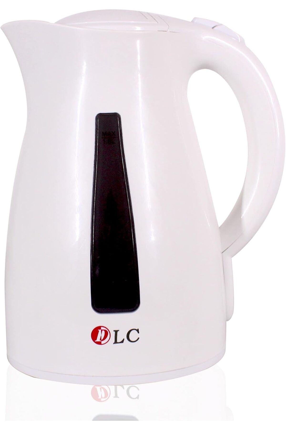 Generic-غلاية زجاجية D LC بقوة 2200 واط مع قاعدة دوارة 360 درجة، سعة 1.8 لتر مع إضاءة LED، مصنوعة من زجاج البورسليكات 1