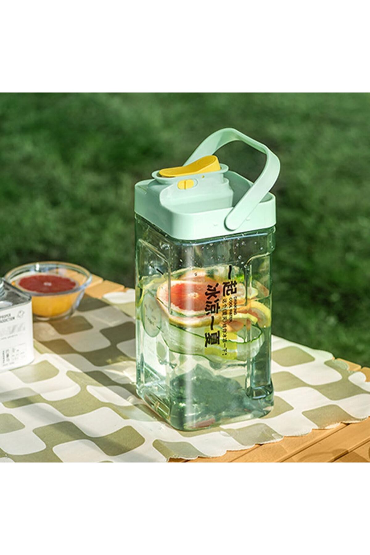 Generic-MIBRU Cold Bevrages Container With Faucet Juice Container Household Cold Kettle for Making Iced Tea 5