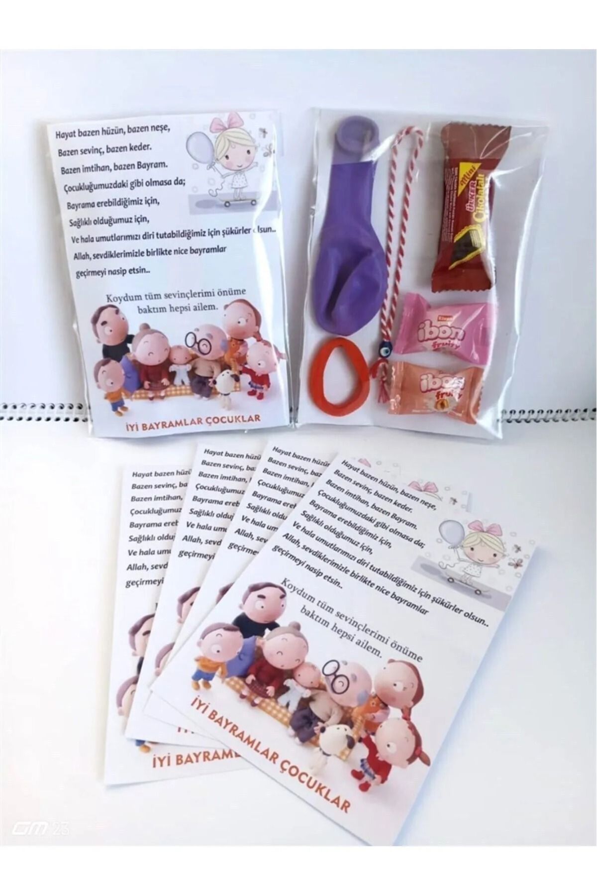 Hediyenbu FARKLI AVM Kurban Bayramı İçin Çocuklara Dağıtmalık Hediyeler (50 PAKET)