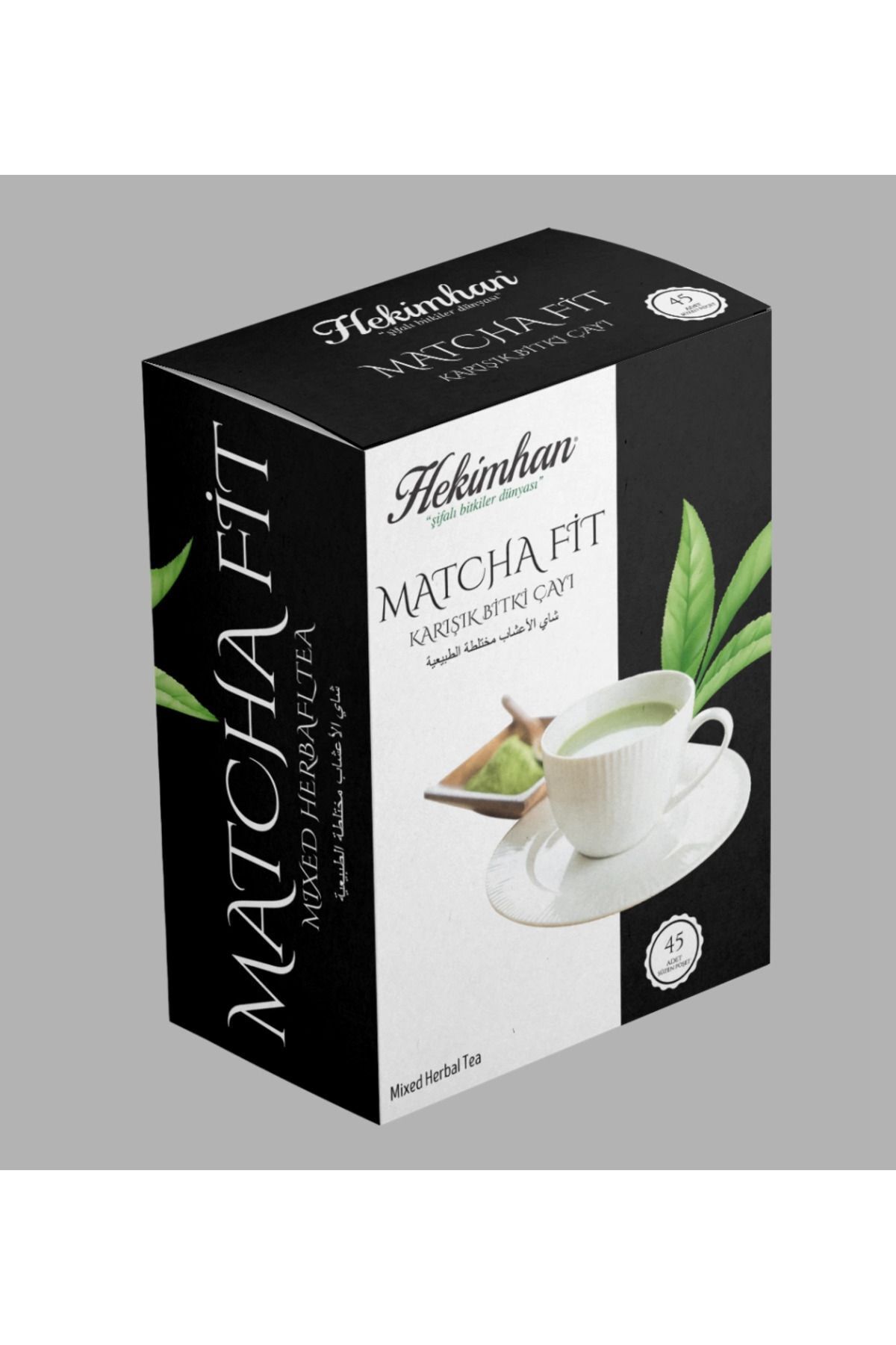 Hekimhan Matchalı Spirulinalı Çay 45li Süzen Poşet