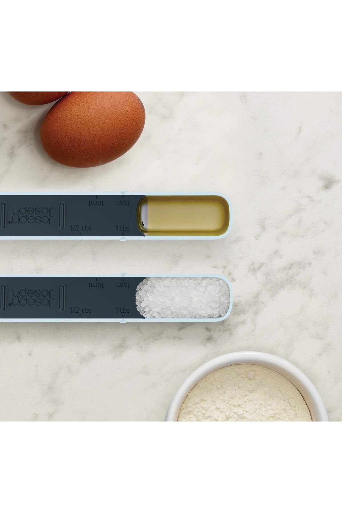 Generic-Joseph Joseph 40105 Measure-Up Adjustable Measuring Spoon, Measures from 1 ml to 15 ml and from 1/4 5