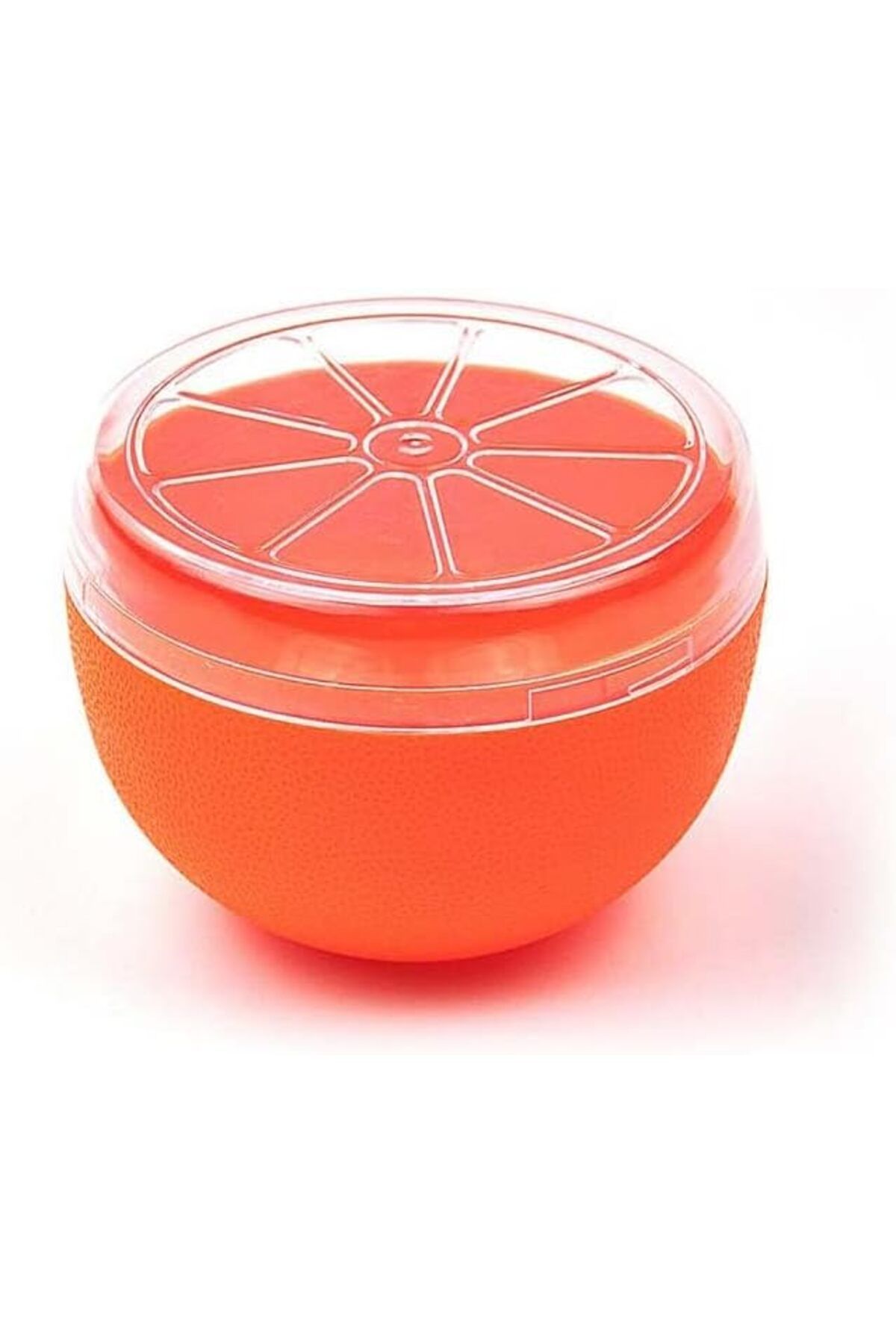Generic-ELECDON 5Pcs Plastic Vegetable Storage Box, Lemon Tomato Grape Corn and Orange Insurance Container 3