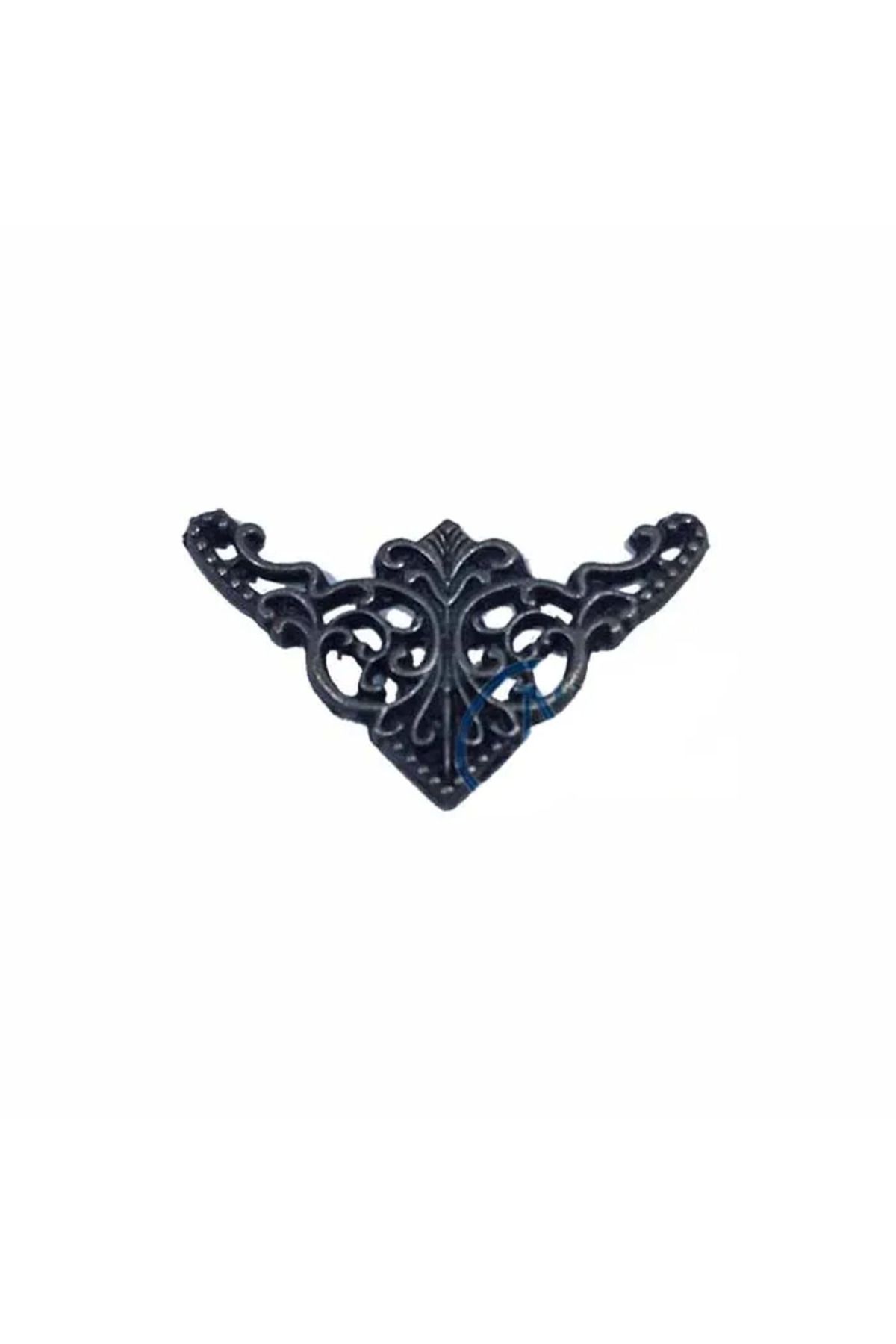 Balesso Dekoratif Köşe Süsü, Köşelik - Küçük, 19X34Mm, Eskitme, 100 Adet
