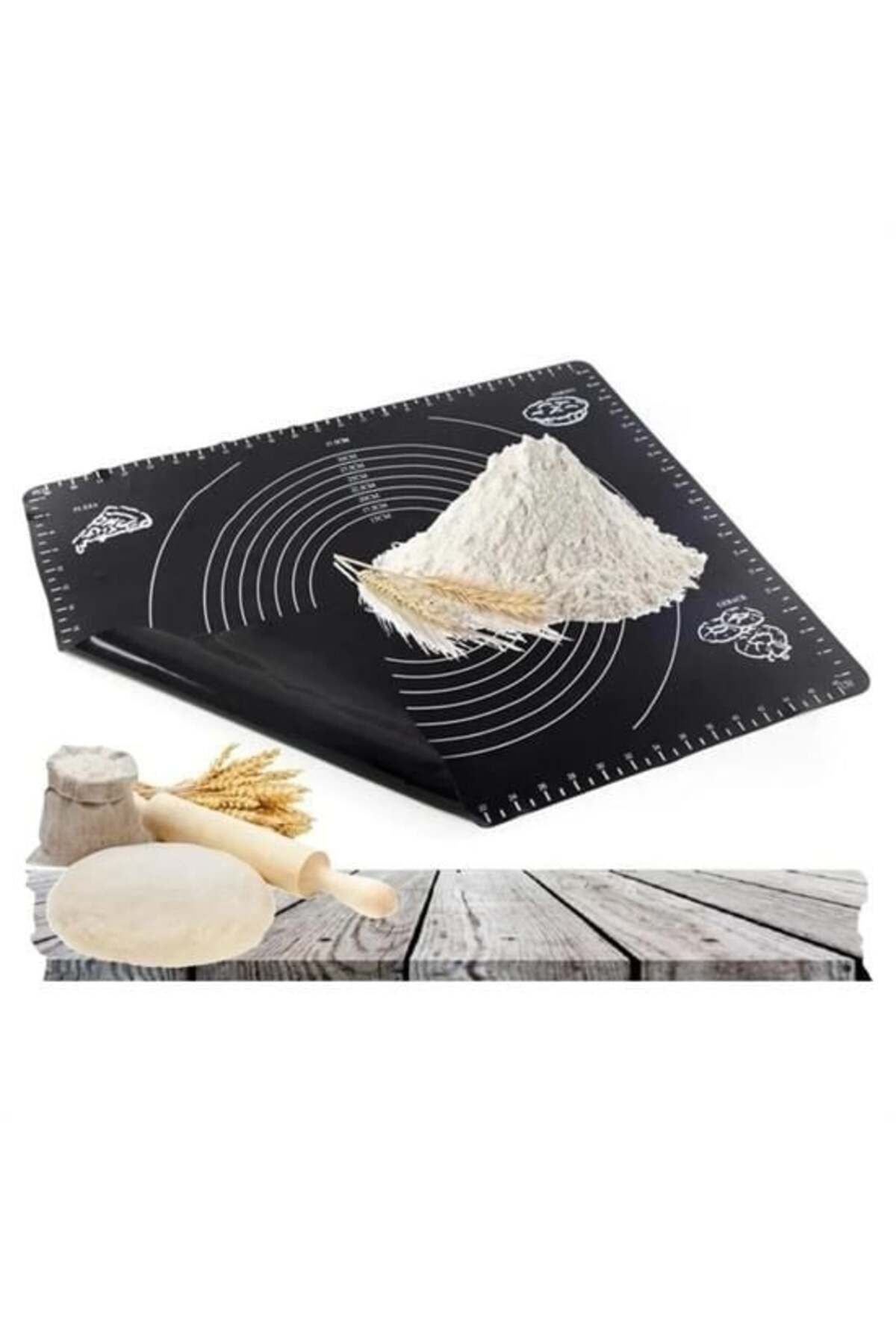 swilex Silikon Çok Amaçlı Geniş Hamur Matı Hamur Açma Matı 40*50 cm