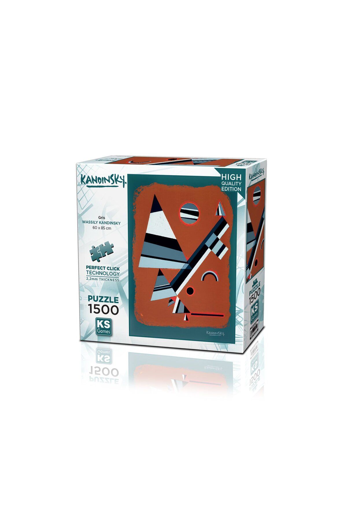 swilex Puzzle 1500 Parça Kandinsky Gris