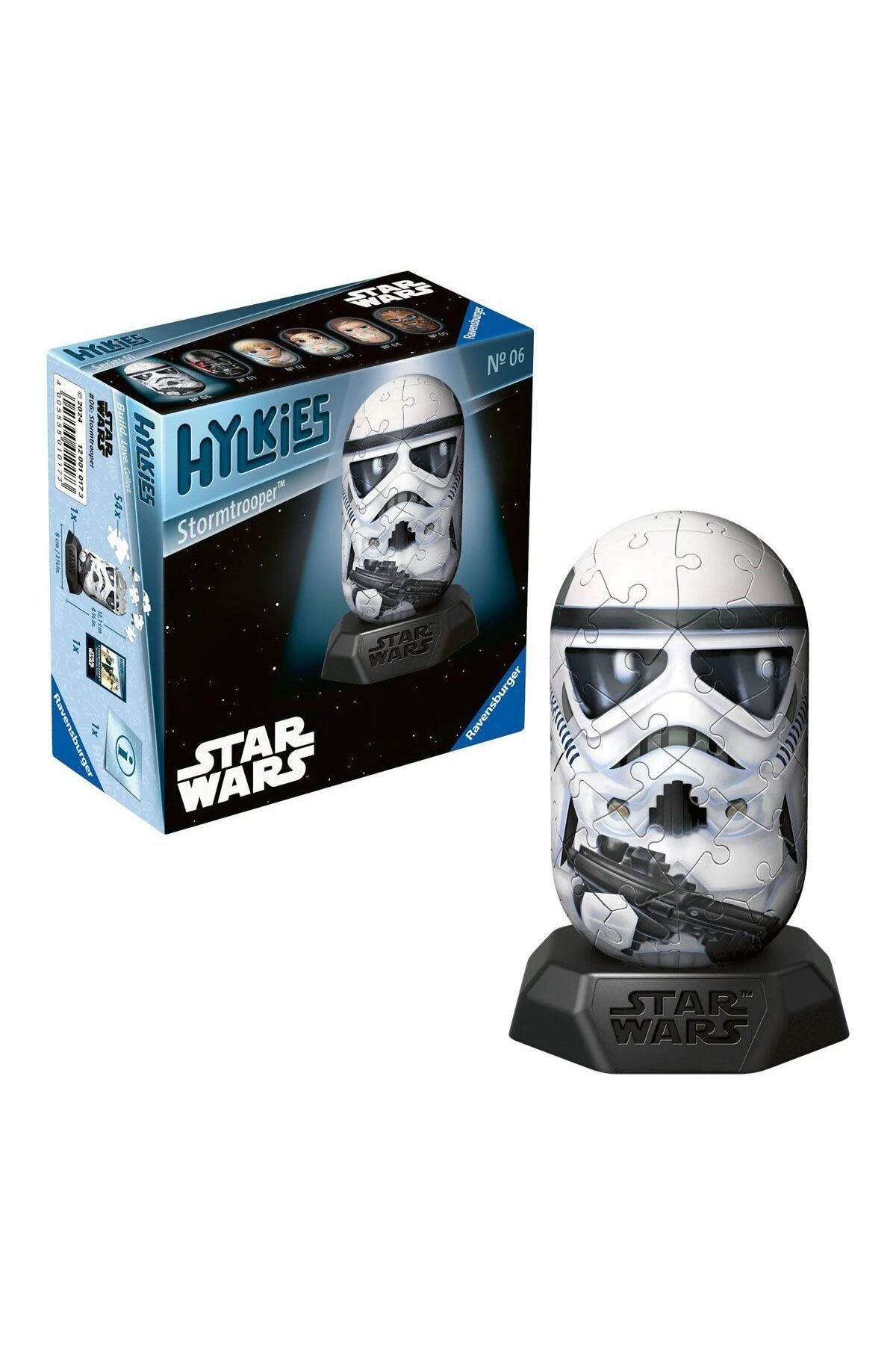 swilex 010173 Hylkies Wars - Stormtrooper 54 parça Puzzle - No:06 - Ravensburger