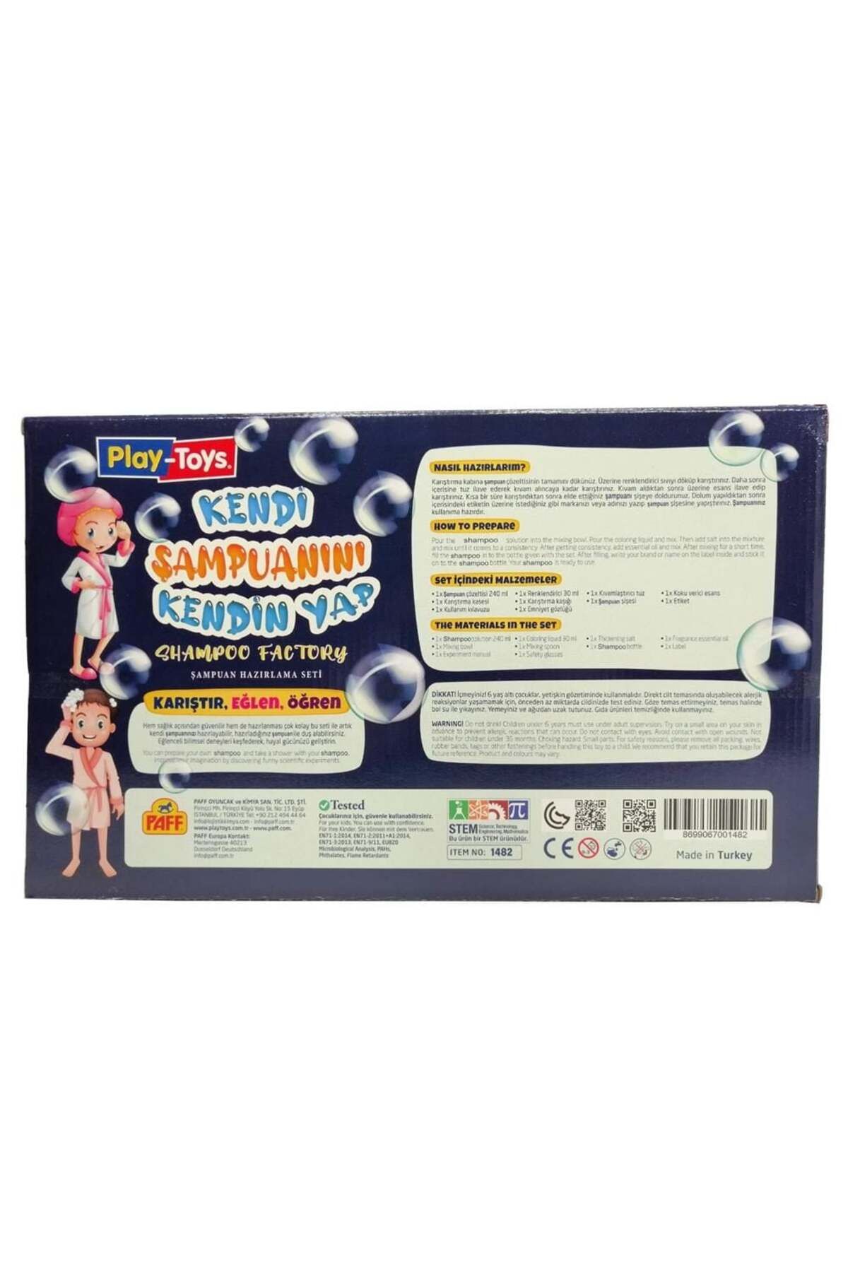 swilex Play Kendi Şampuanını Kendin Yap