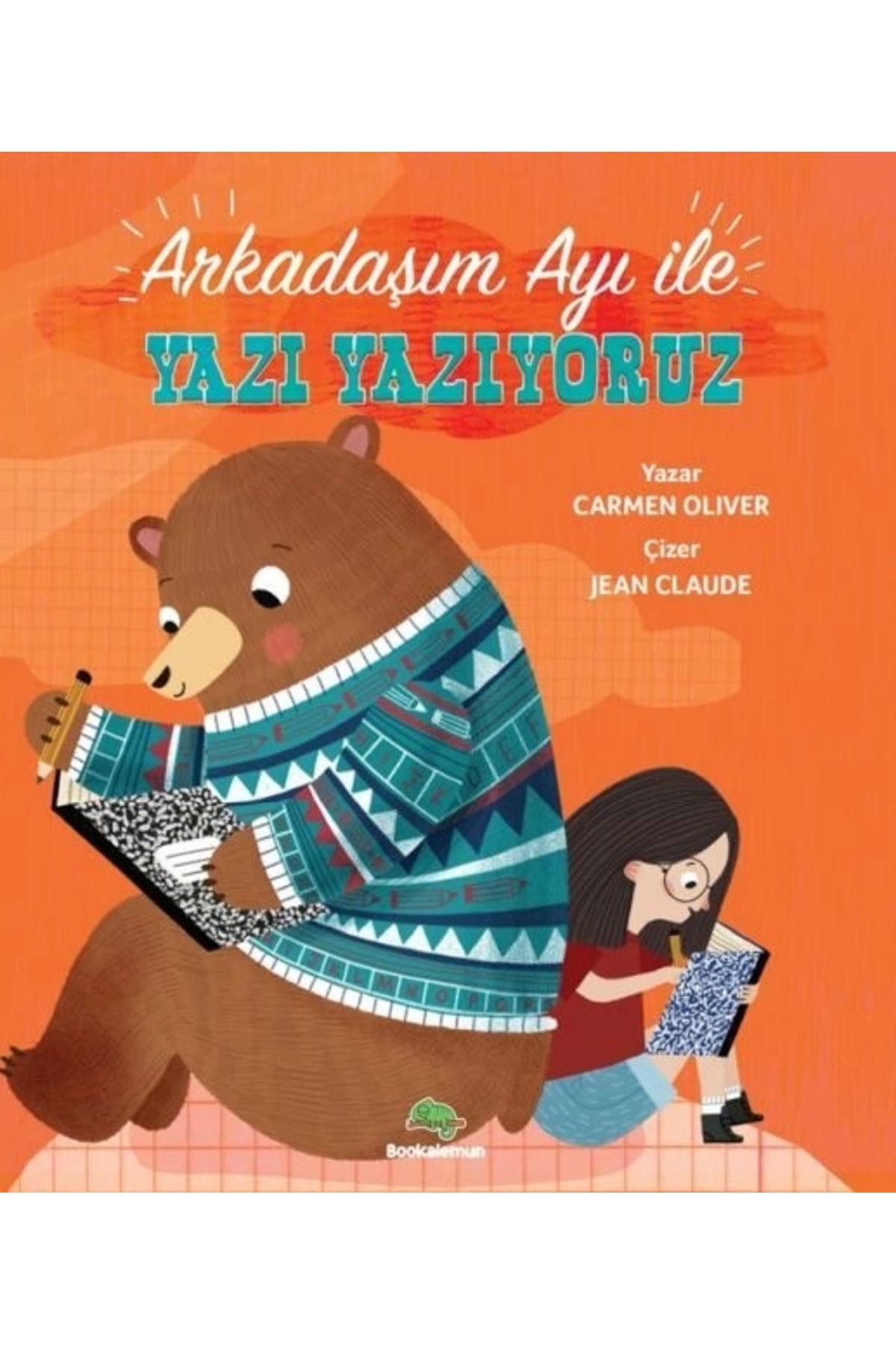 bookalemun yayınevi Arkadaşım Ayı ile Yazı Yazıyoruz