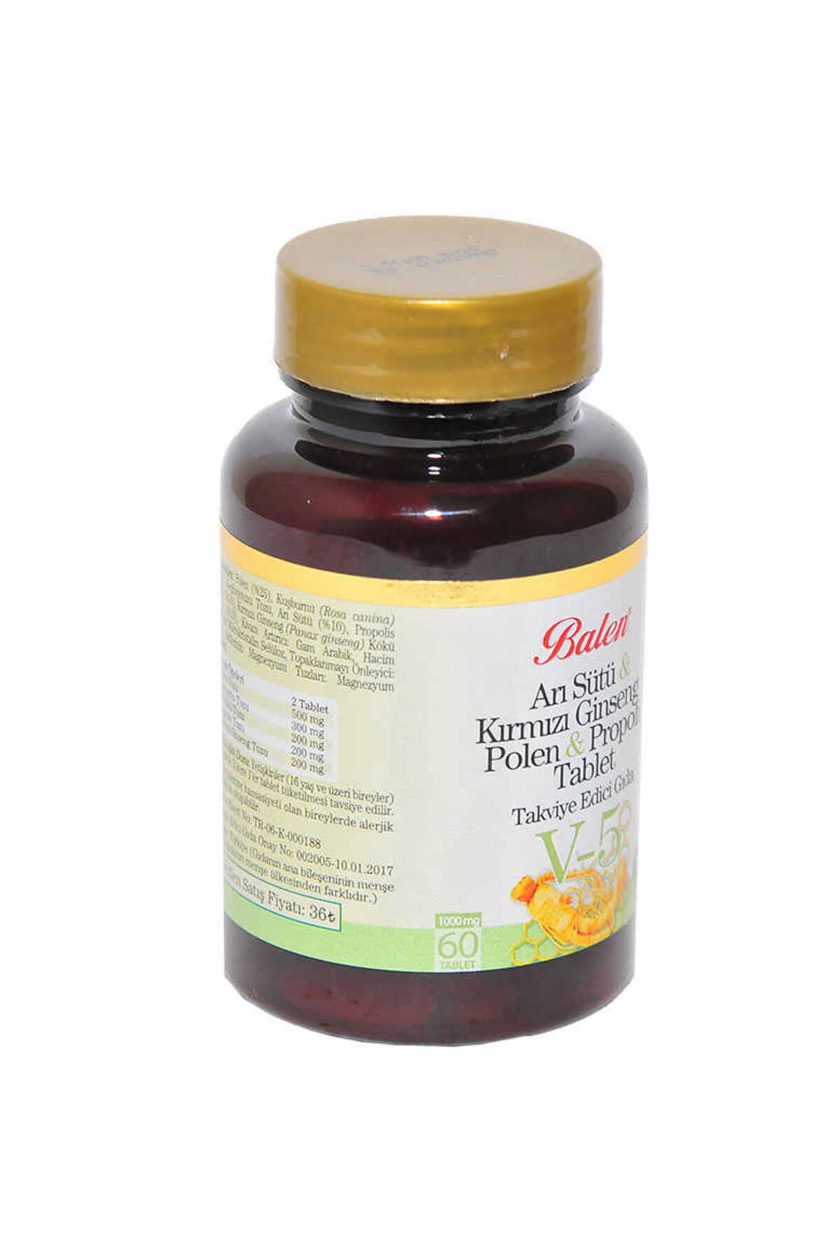 swilex Arı Sütü & Kırmızı Ginseng & Polen & Propolis 60 Tablet
