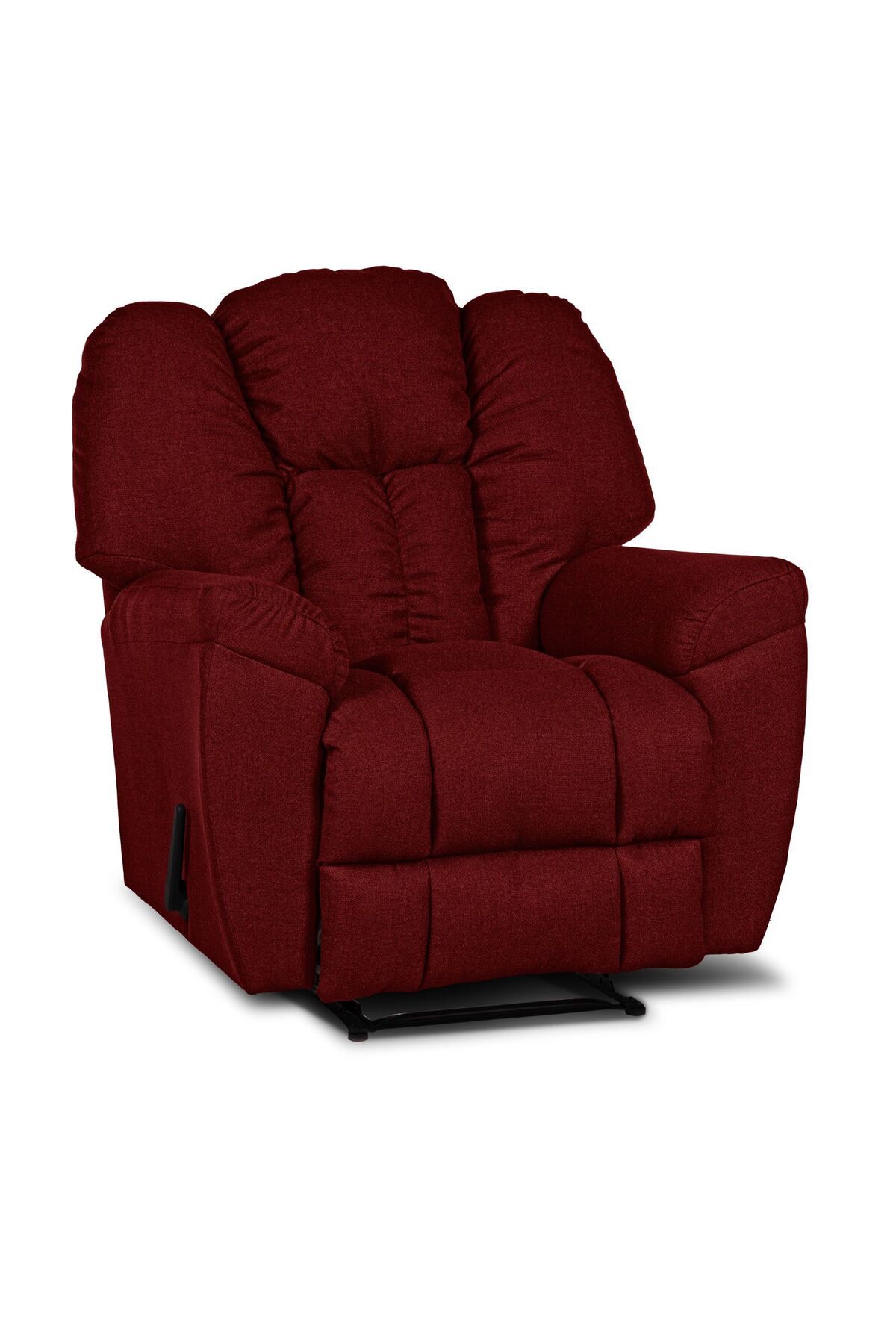 Lazy Vibes-Modern 3-position Canvas Recliner Chair in Luxurious Linen Fabric 3