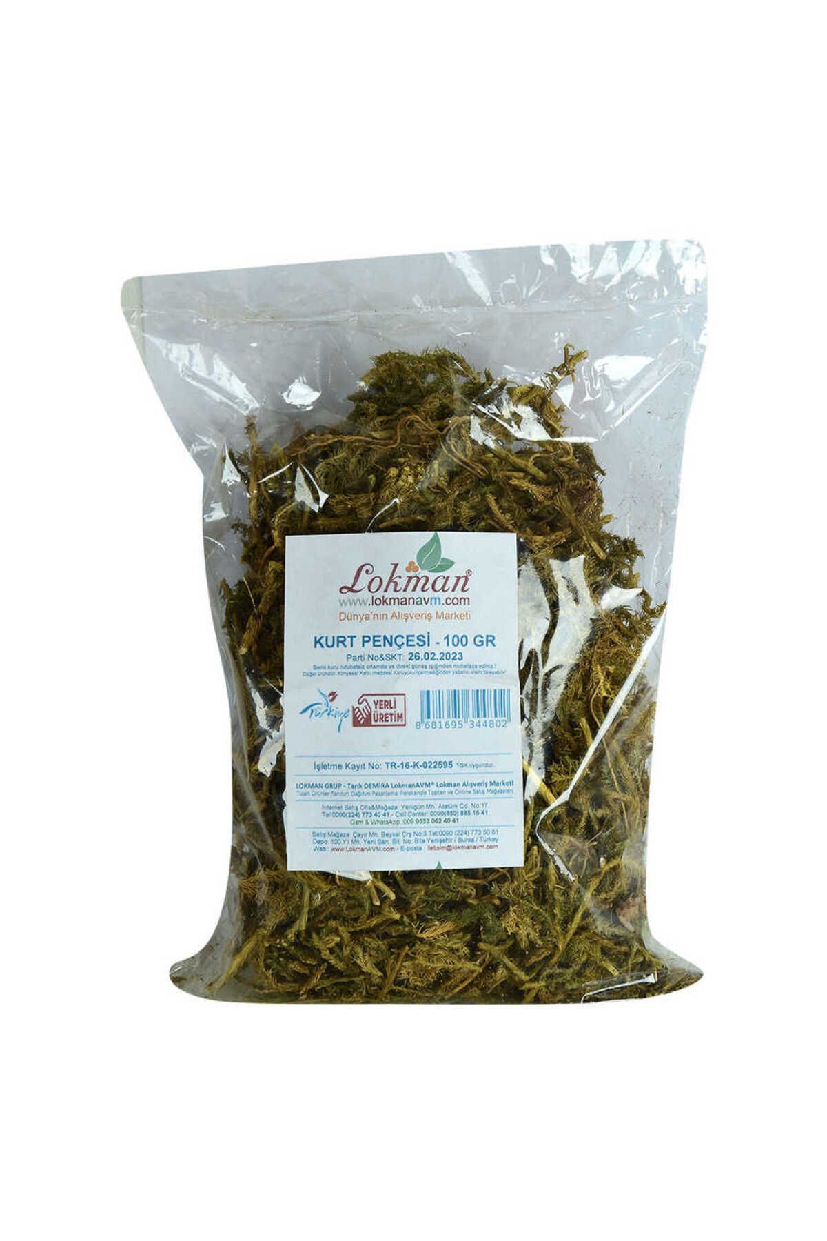 swilex Kurt Pençesi Otu Doğal 100 Gr Paket